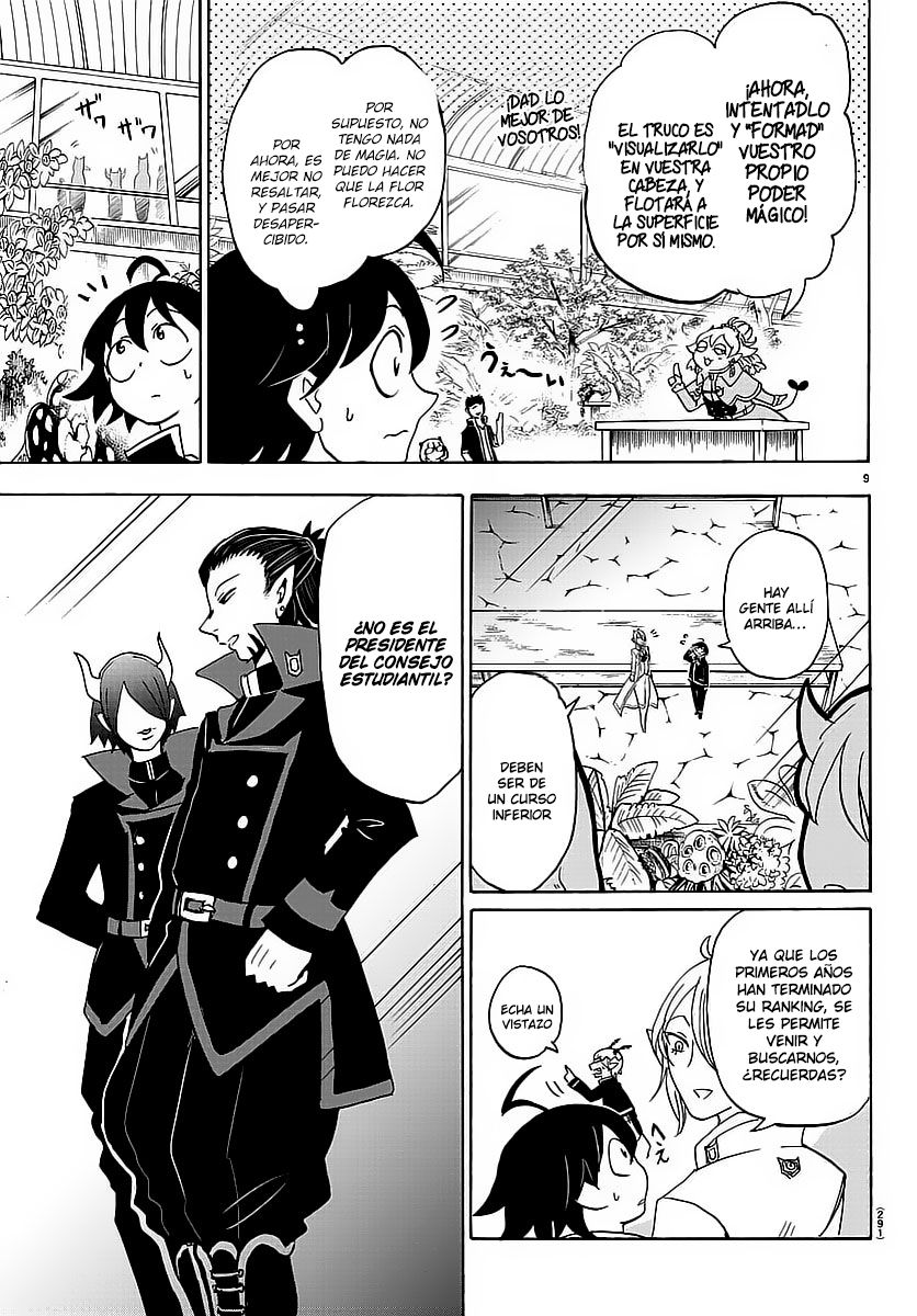 Mairimashita! Iruma-kun Capitulo 9: Todo el mundo tiene un tipo de magia página 9