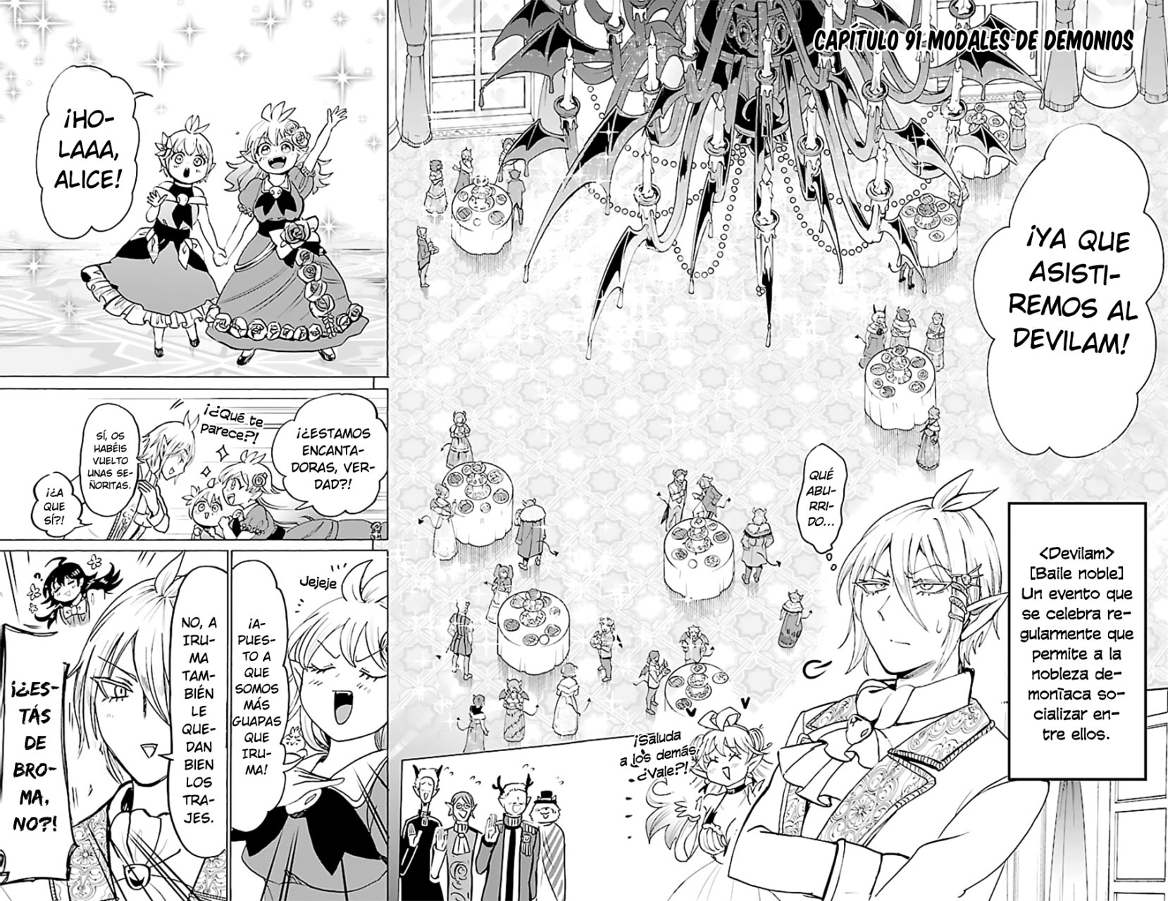 Mairimashita! Iruma-kun Capitulo 91: Modales de demonios página 3