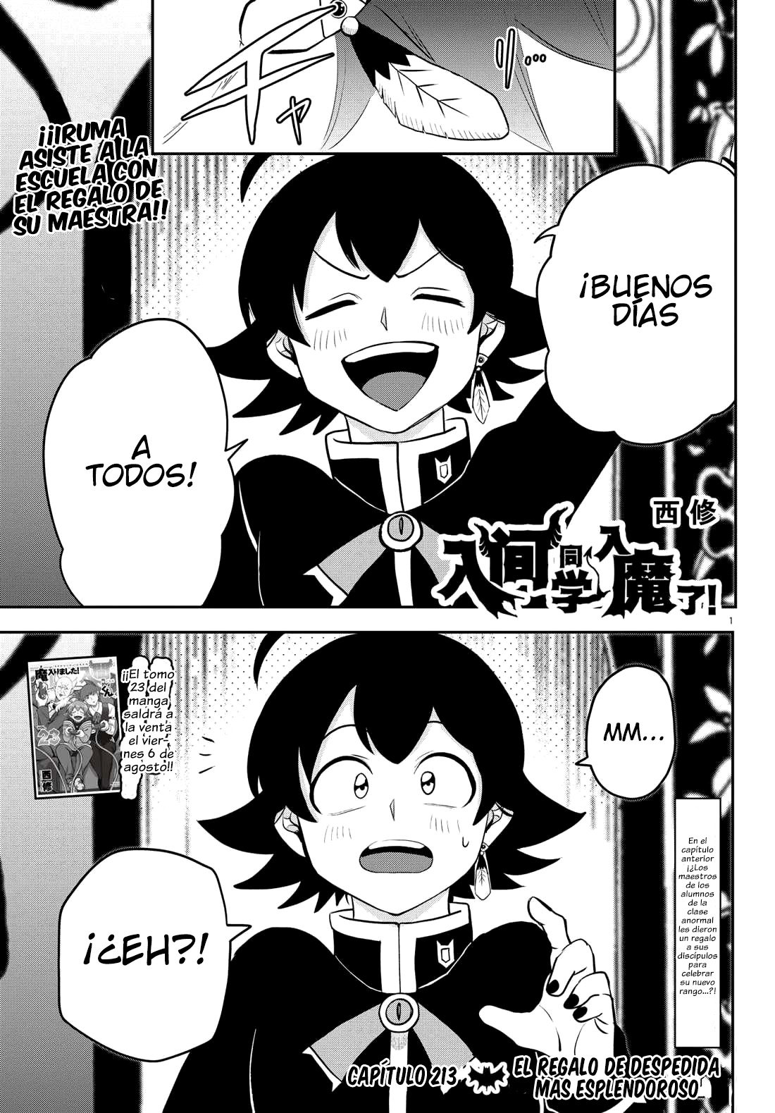 Mairimashita! Iruma-kun Capitulo 213 página 5