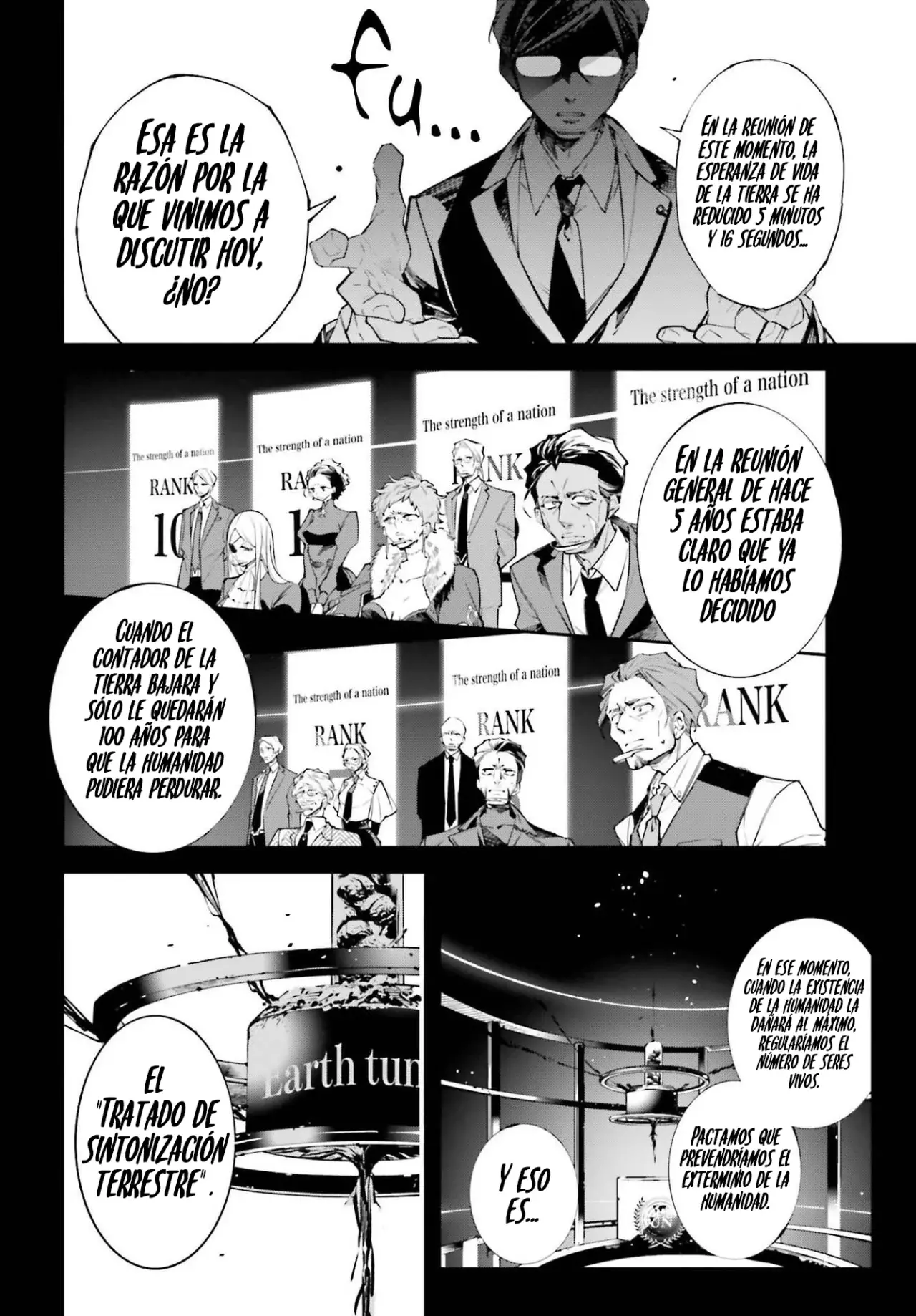 Rekkyou Sensen Capitulo 0: Discusiones de este planeta página 12