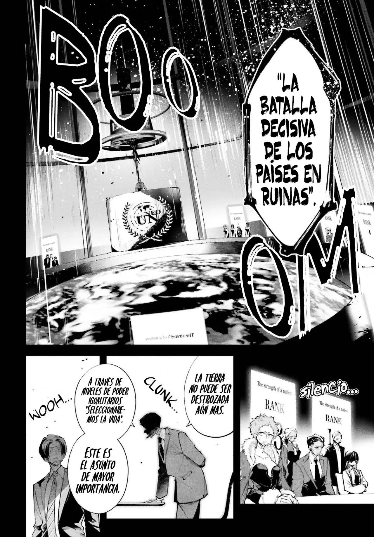 Rekkyou Sensen Capitulo 0: Discusiones de este planeta página 14