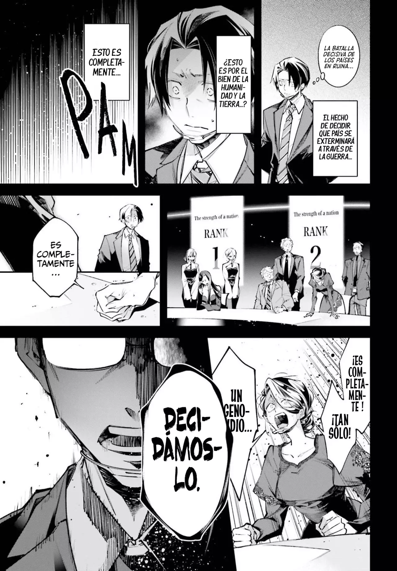Rekkyou Sensen Capitulo 0: Discusiones de este planeta página 17