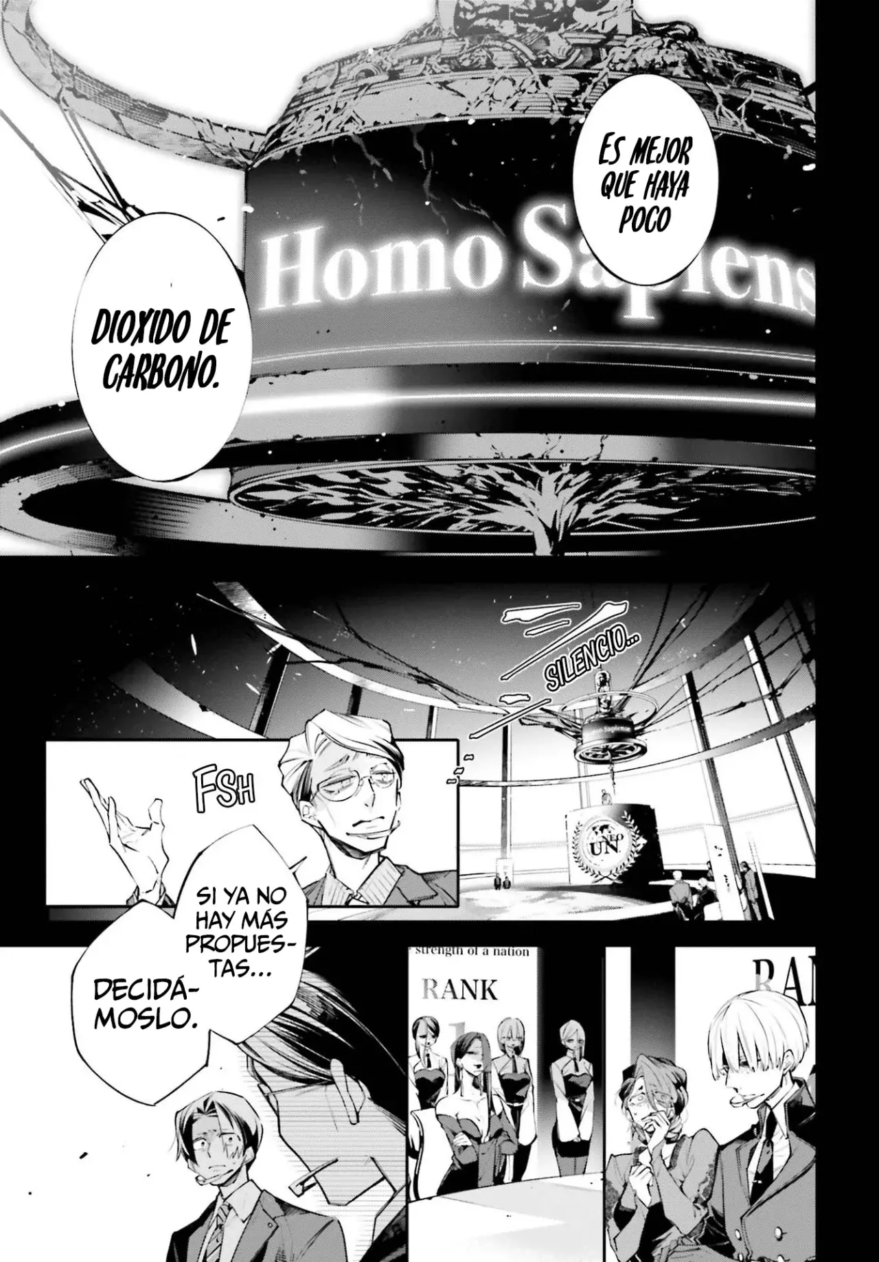 Rekkyou Sensen Capitulo 0: Discusiones de este planeta página 19