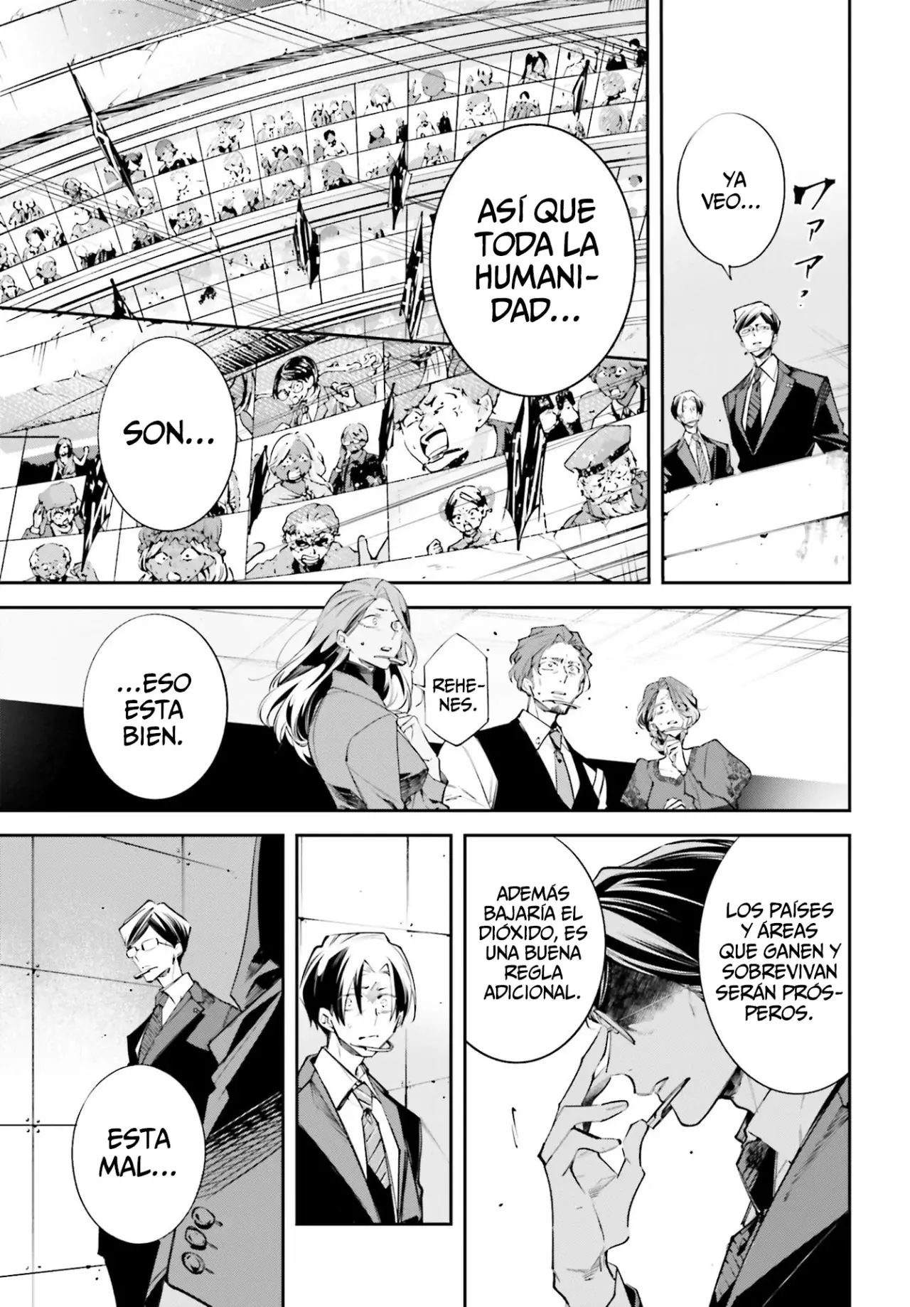 Rekkyou Sensen Capitulo 0: Discusiones de este planeta página 35
