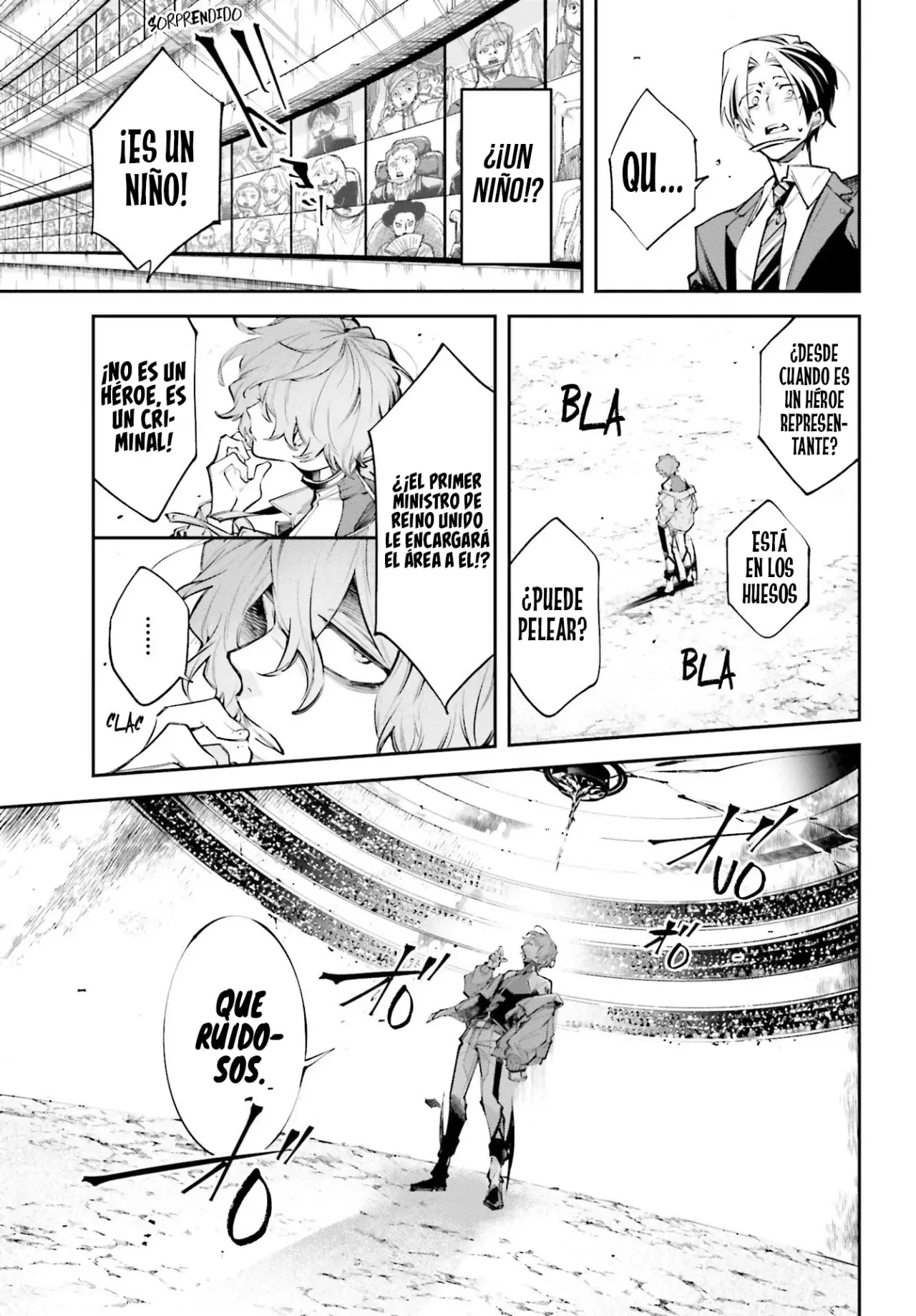 Rekkyou Sensen Capitulo 0: Discusiones de este planeta página 48