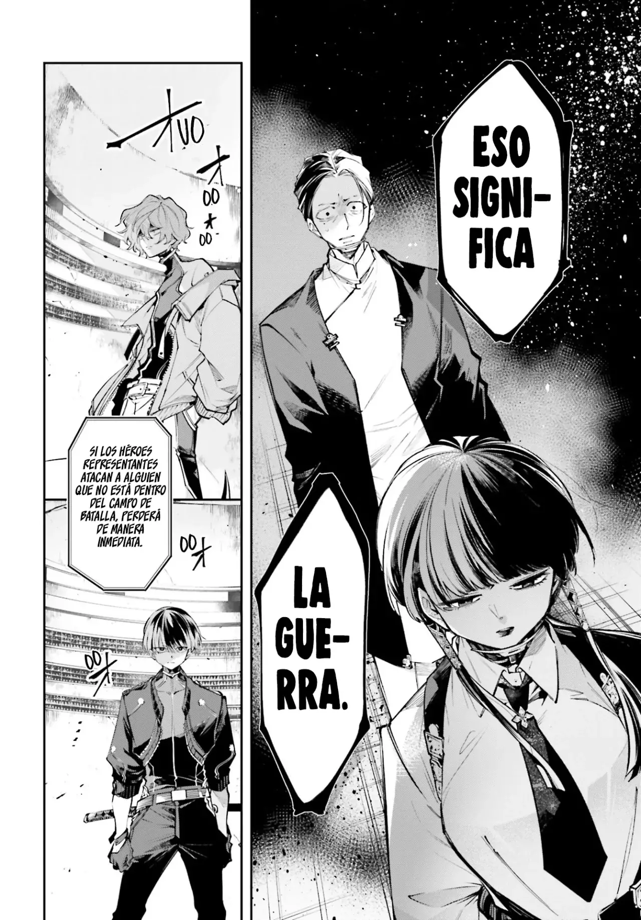 Rekkyou Sensen Capitulo 0: Discusiones de este planeta página 53