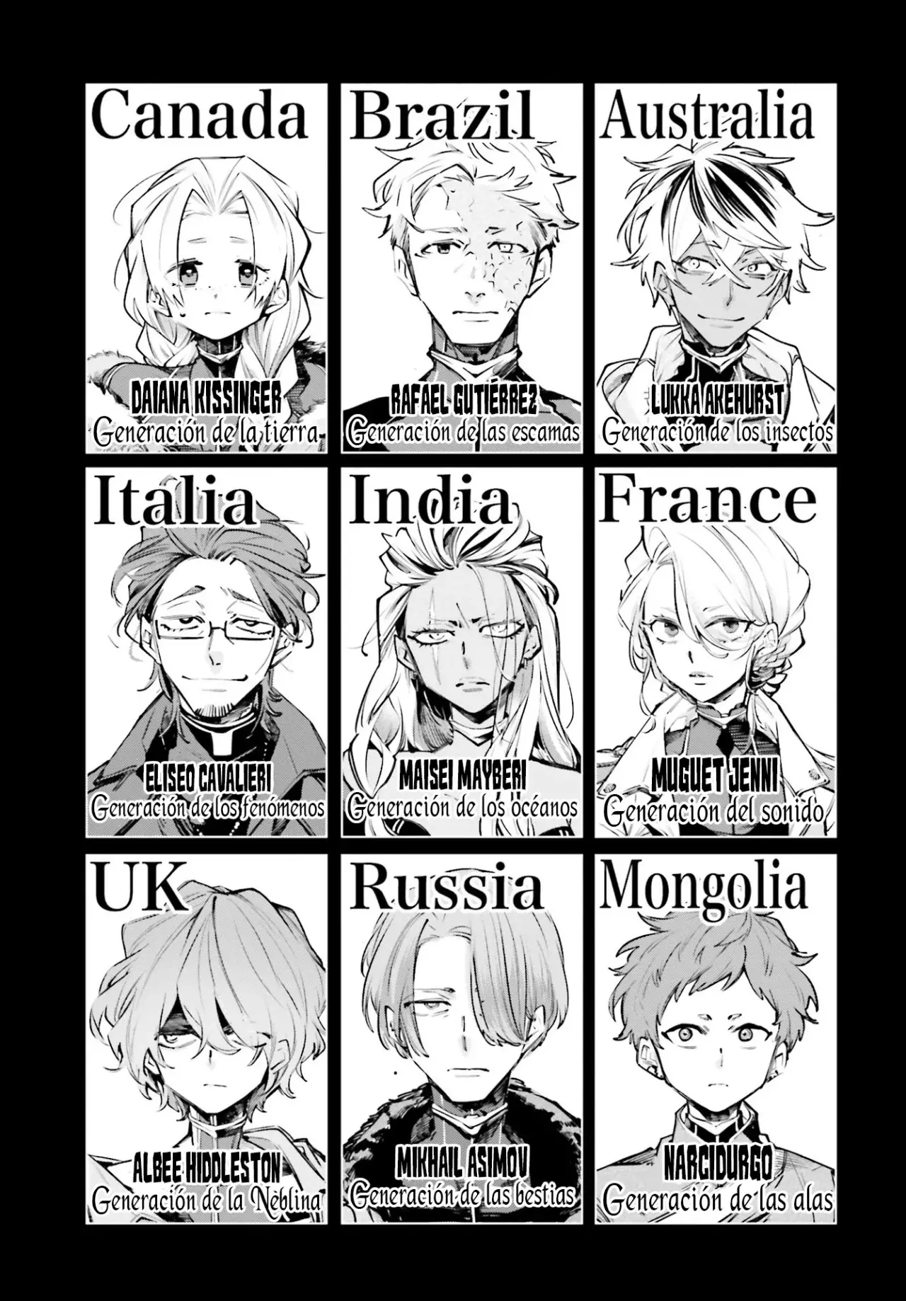 Rekkyou Sensen Capitulo 0: Discusiones de este planeta página 57