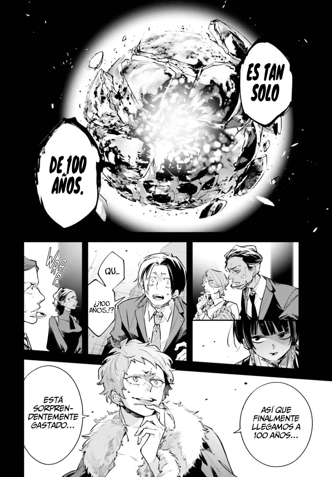 Rekkyou Sensen Capitulo 0: Discusiones de este planeta página 8