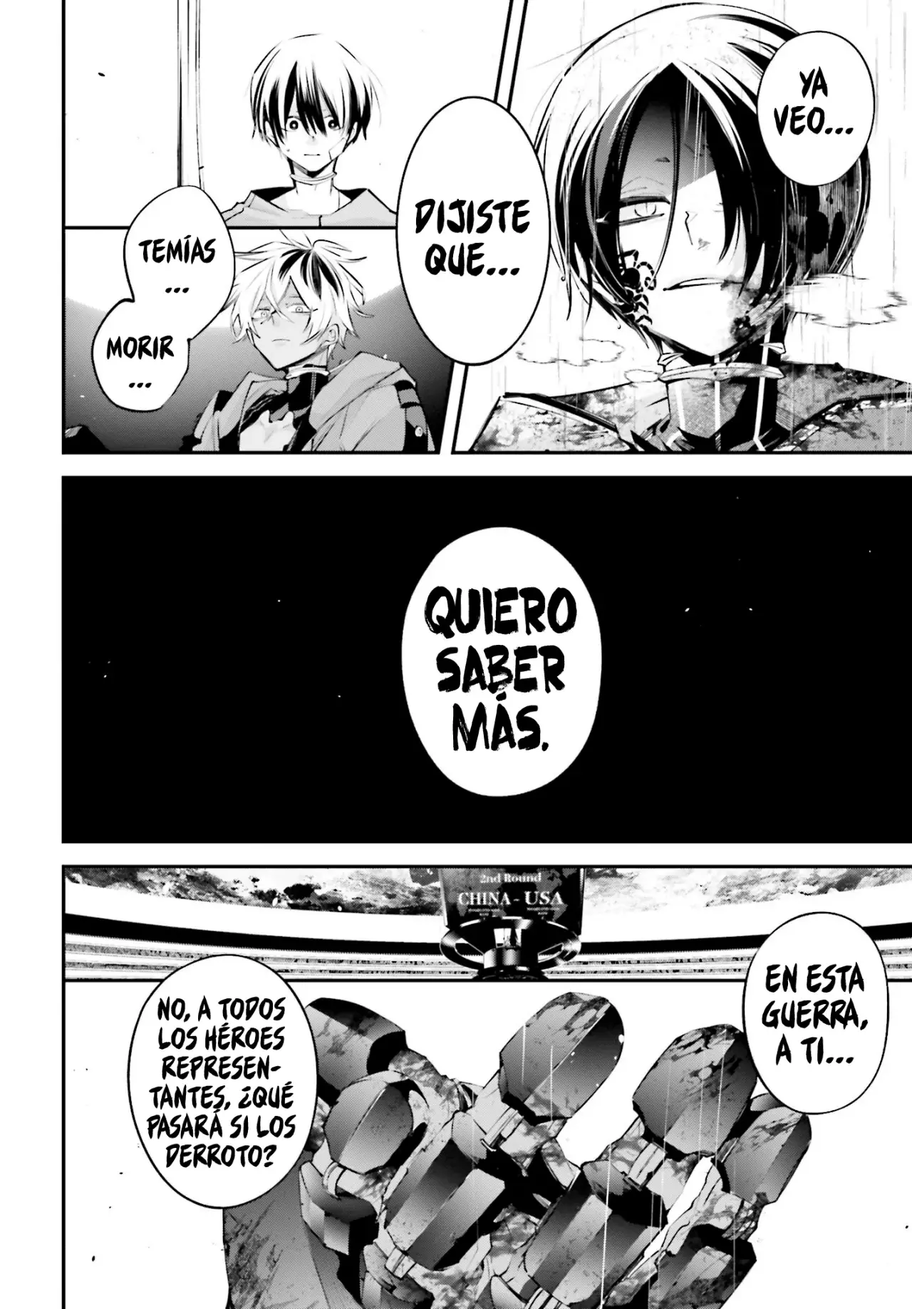 Rekkyou Sensen Capitulo 11: Allí página 40
