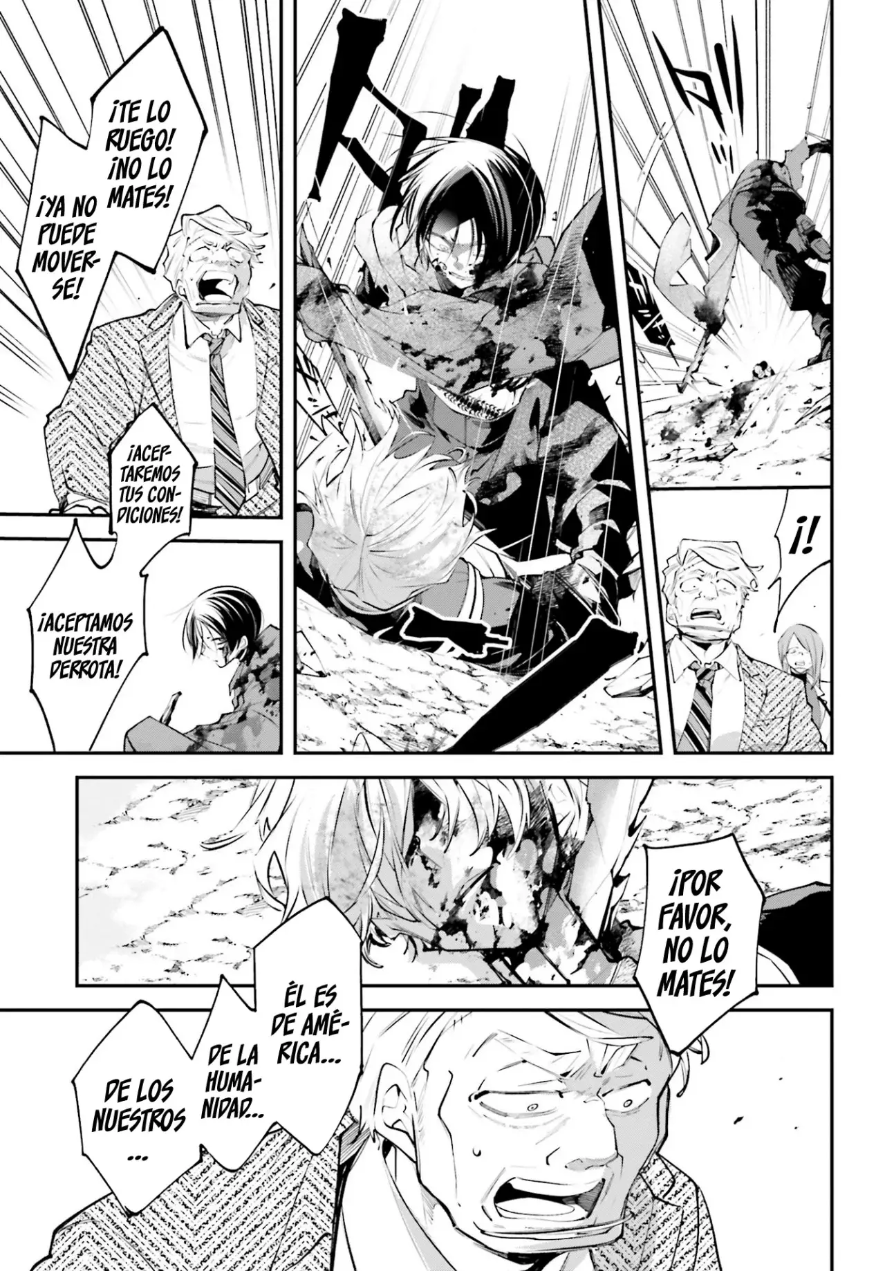 Rekkyou Sensen Capitulo 12: El latido del interceptor página 35