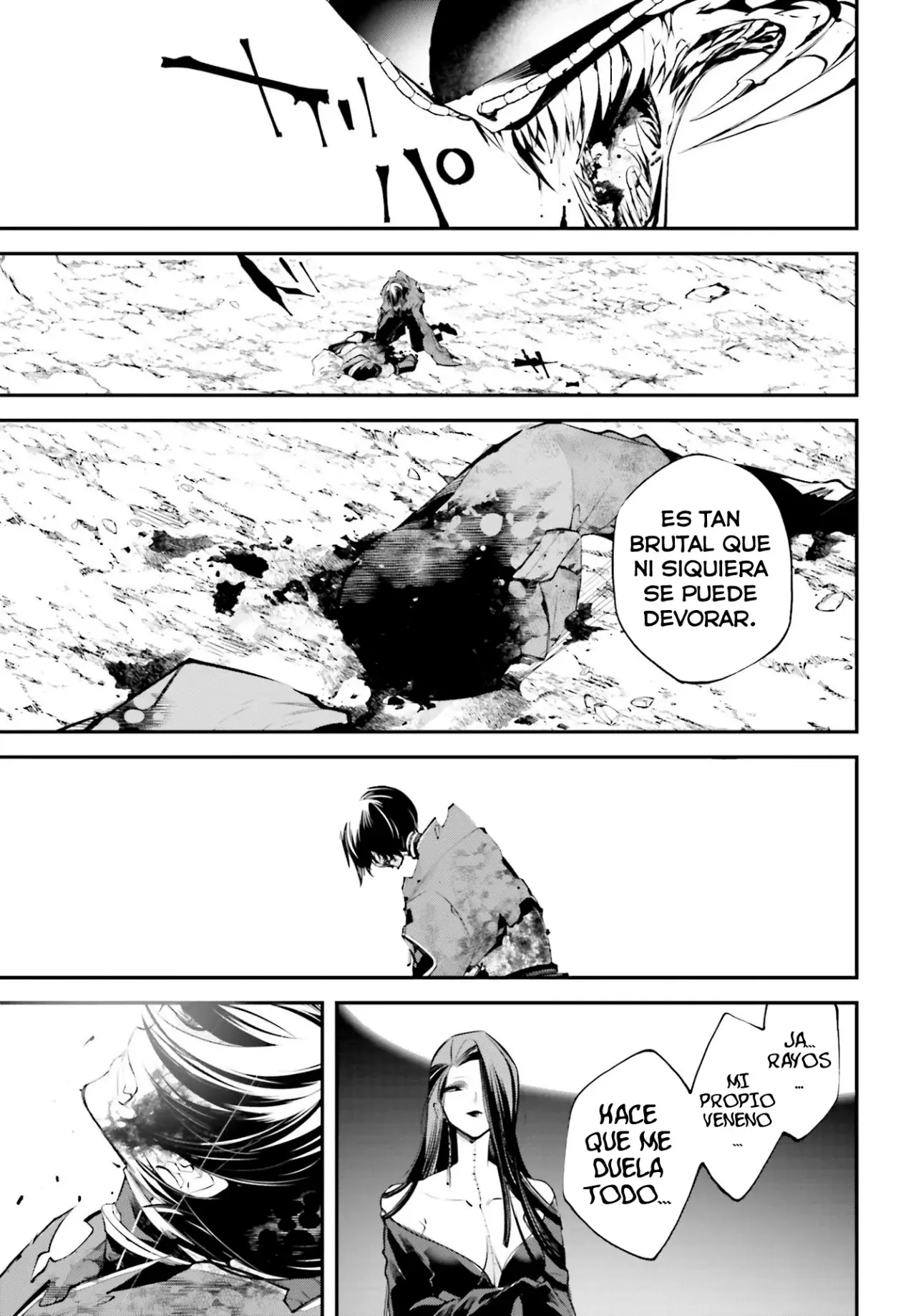 Rekkyou Sensen Capitulo 12: El latido del interceptor página 37