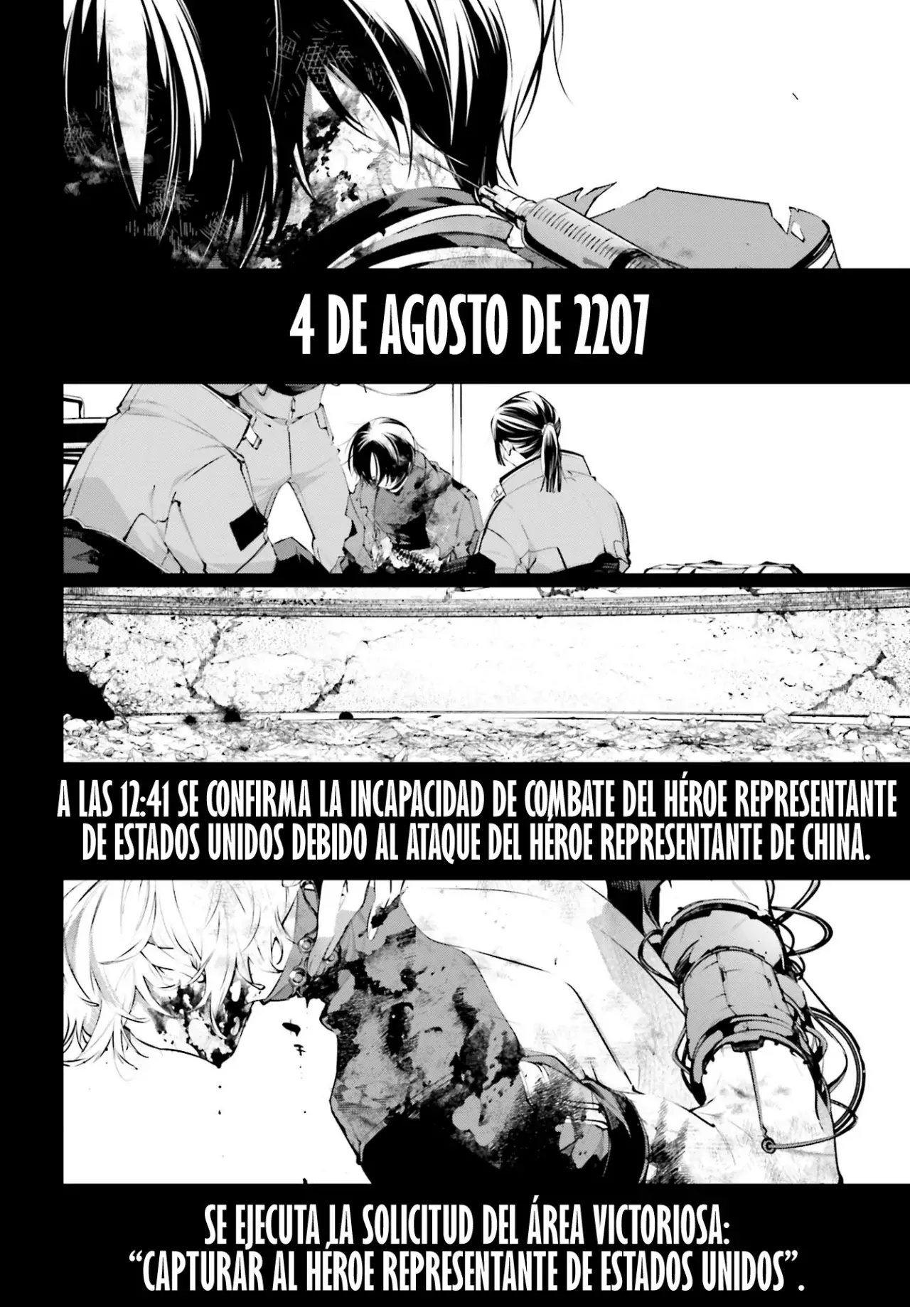 Rekkyou Sensen Capitulo 12: El latido del interceptor página 40
