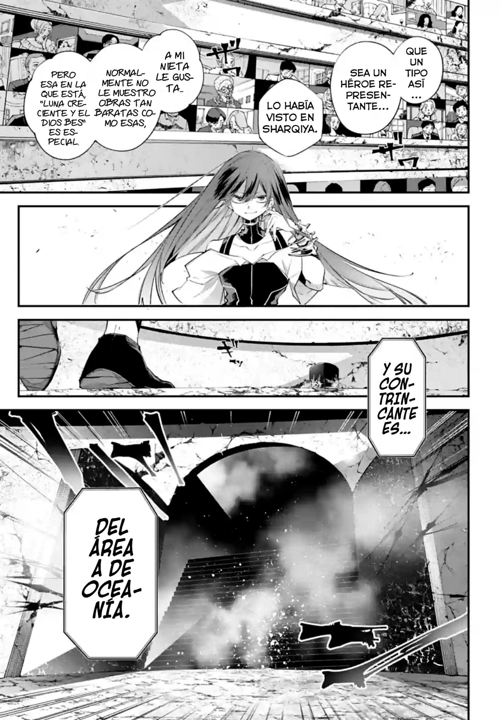 Rekkyou Sensen Capitulo 14: Levanta el telón página 13