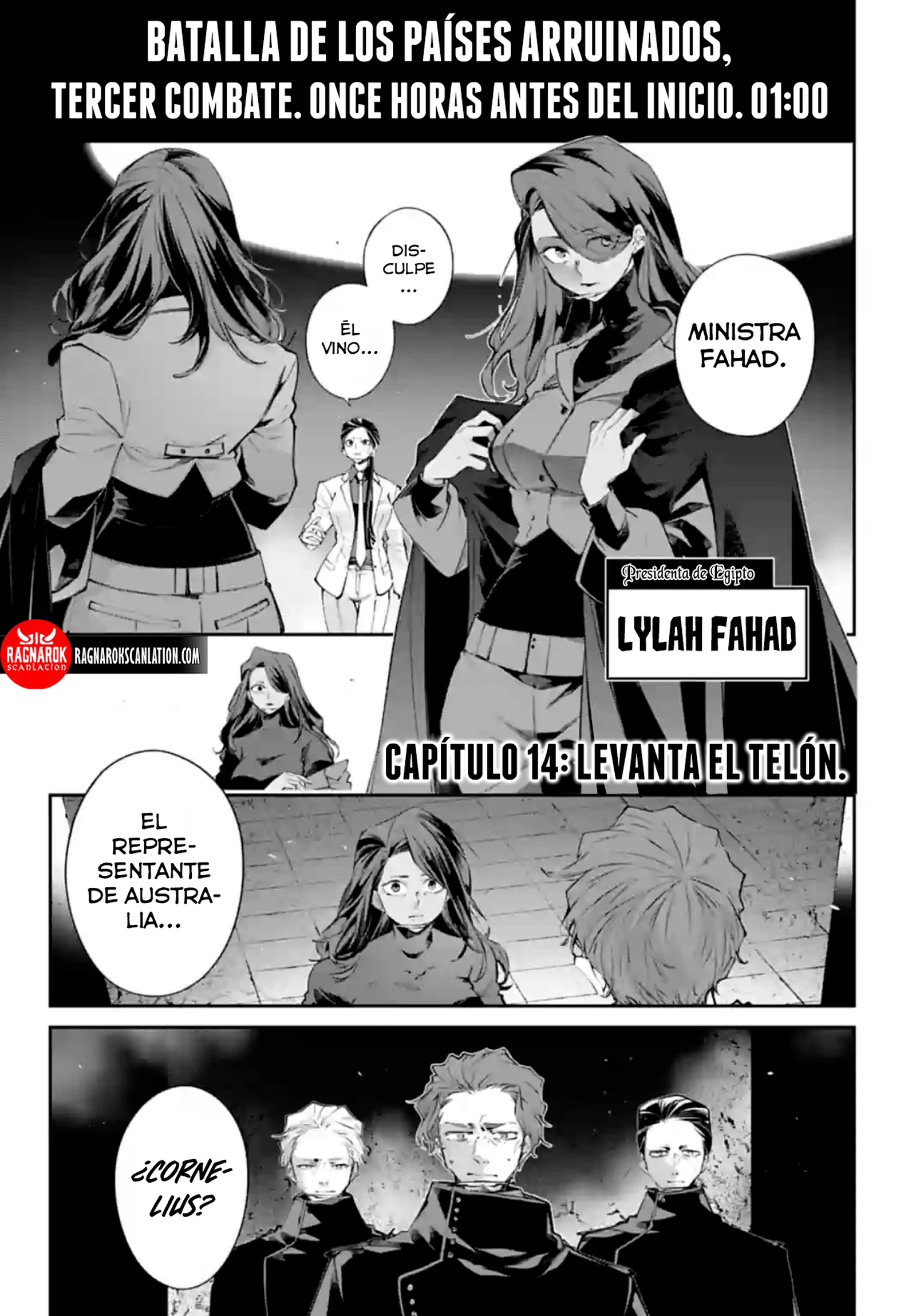 Rekkyou Sensen Capitulo 14: Levanta el telón página 3