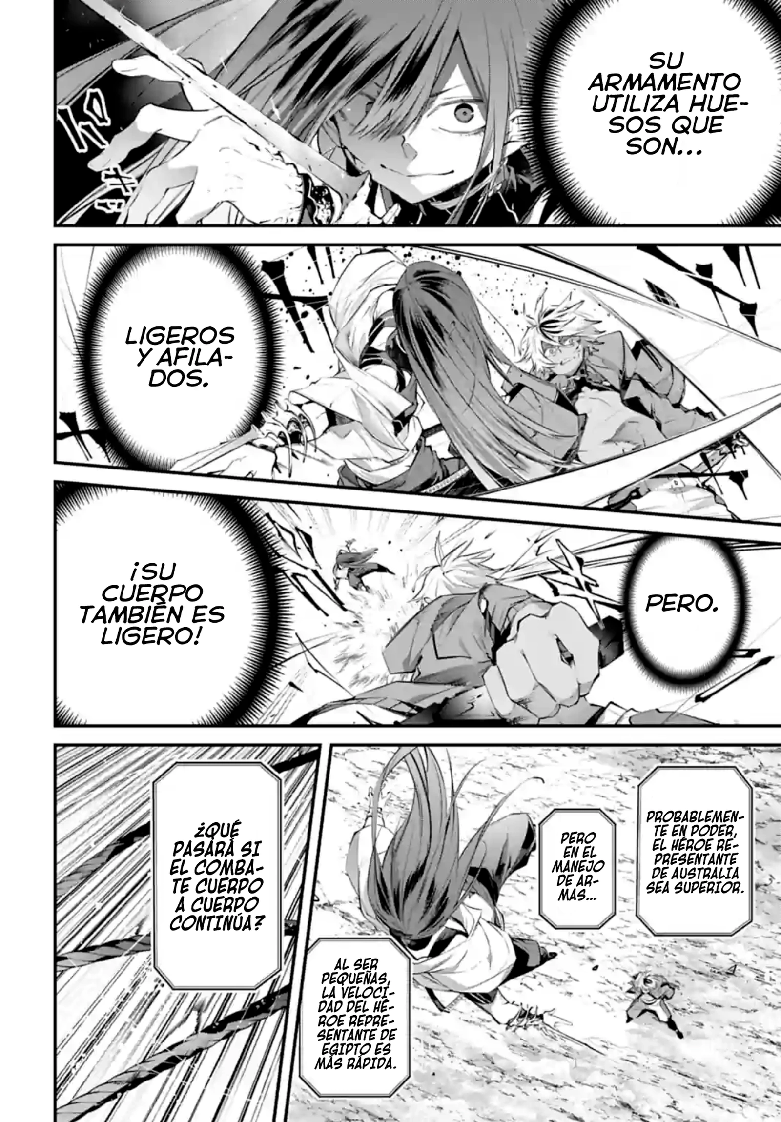 Rekkyou Sensen Capitulo 14: Levanta el telón página 32