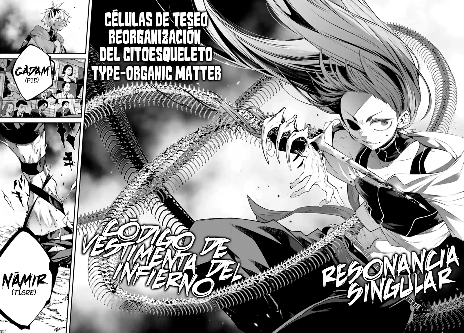 Rekkyou Sensen Capitulo 14: Levanta el telón página 38