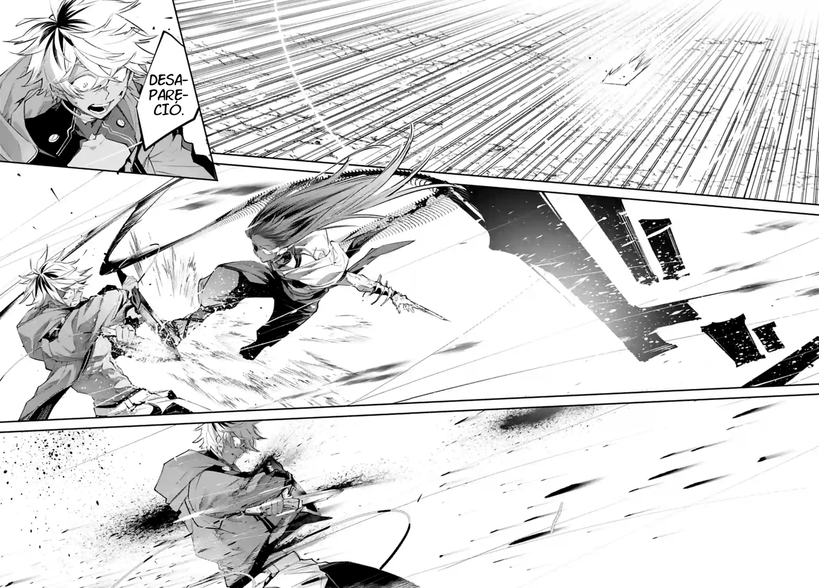 Rekkyou Sensen Capitulo 14: Levanta el telón página 39
