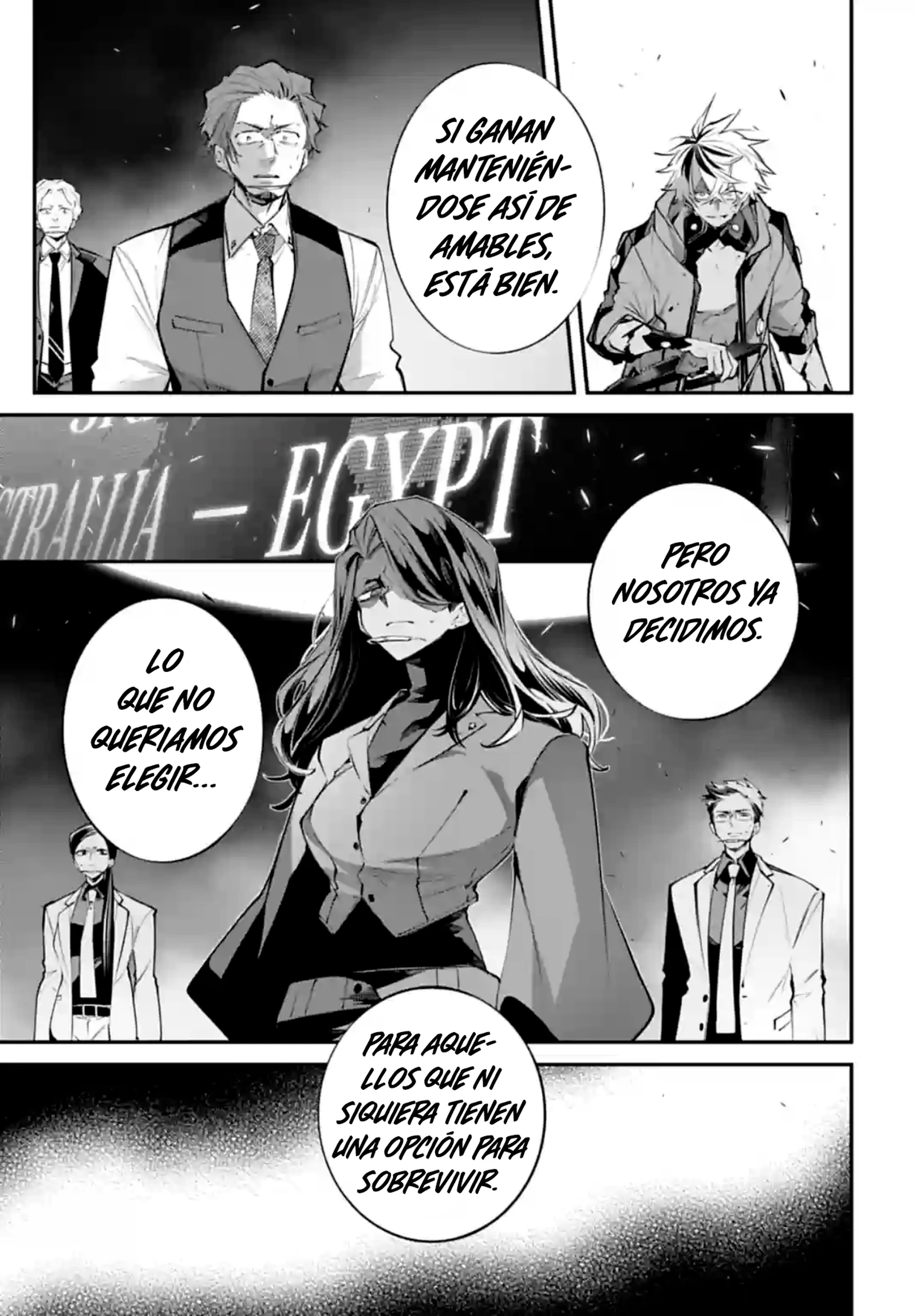 Rekkyou Sensen Capitulo 14: Levanta el telón página 41