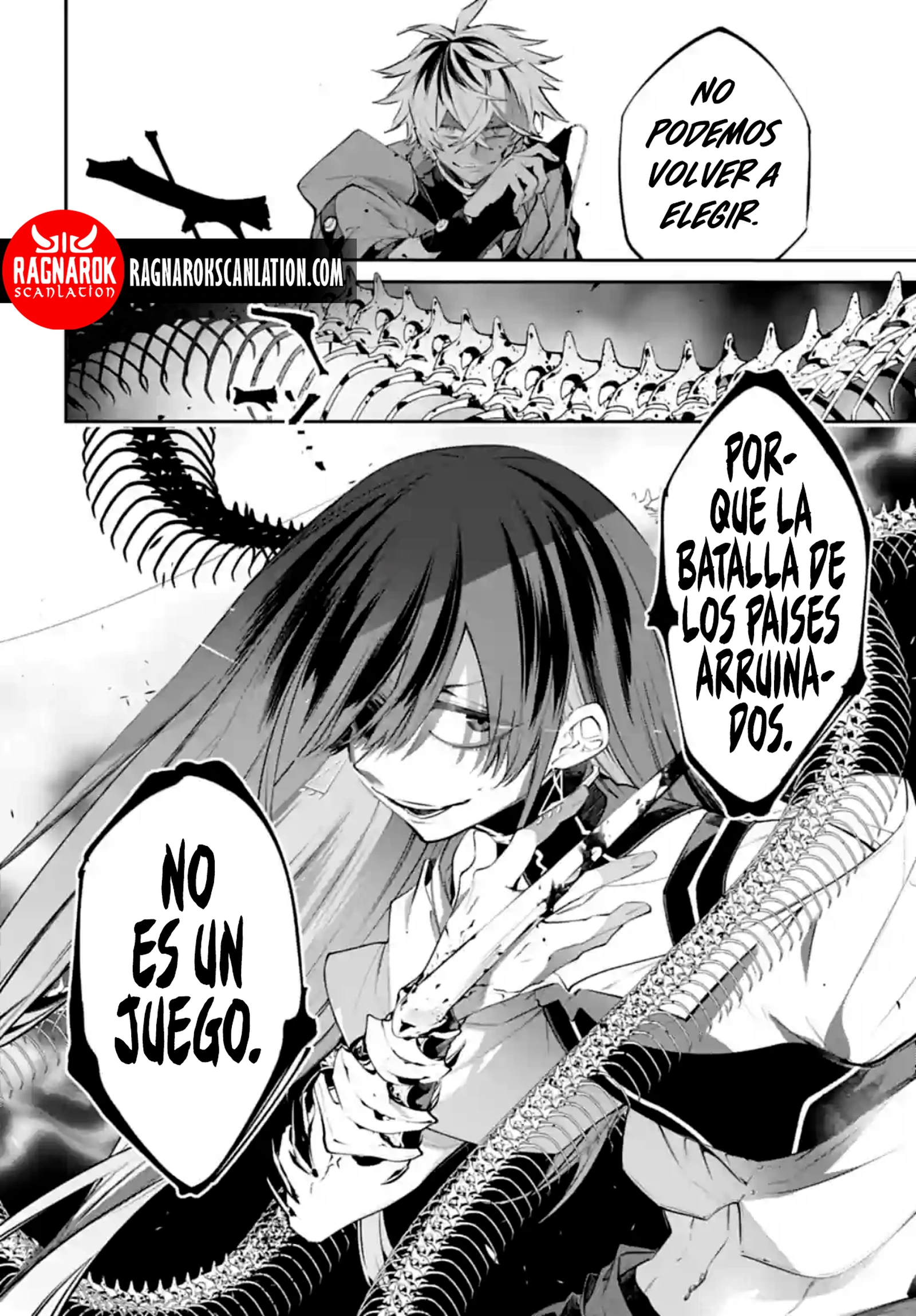 Rekkyou Sensen Capitulo 14: Levanta el telón página 42