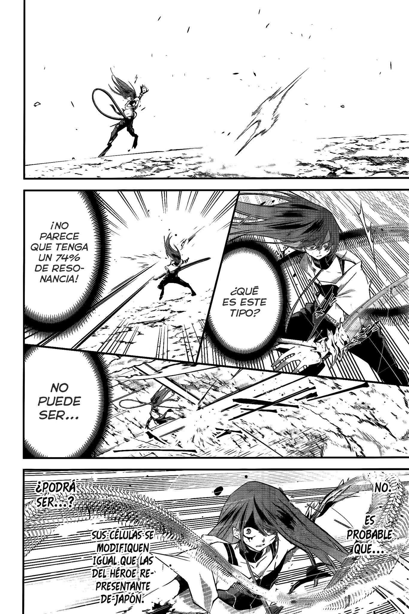 Rekkyou Sensen Capitulo 15: Cambio de tono página 28