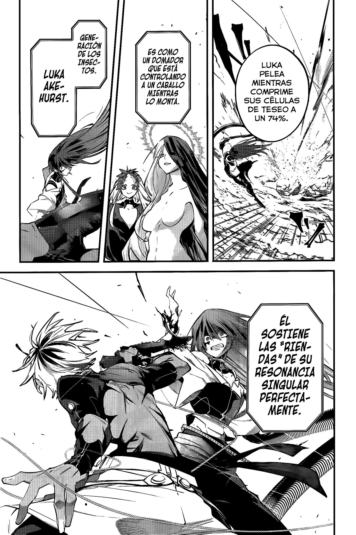 Rekkyou Sensen Capitulo 15: Cambio de tono página 31