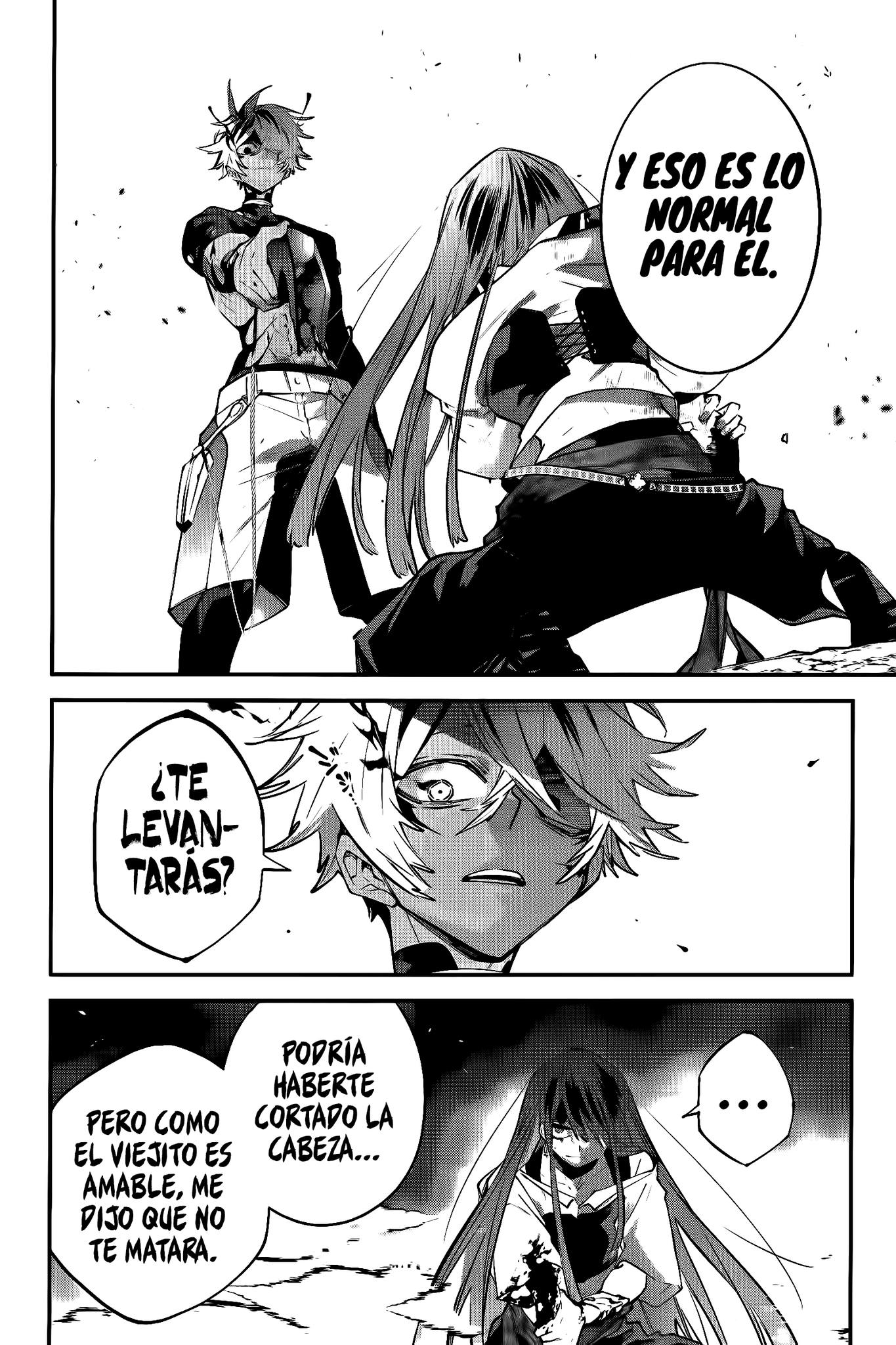 Rekkyou Sensen Capitulo 15: Cambio de tono página 36