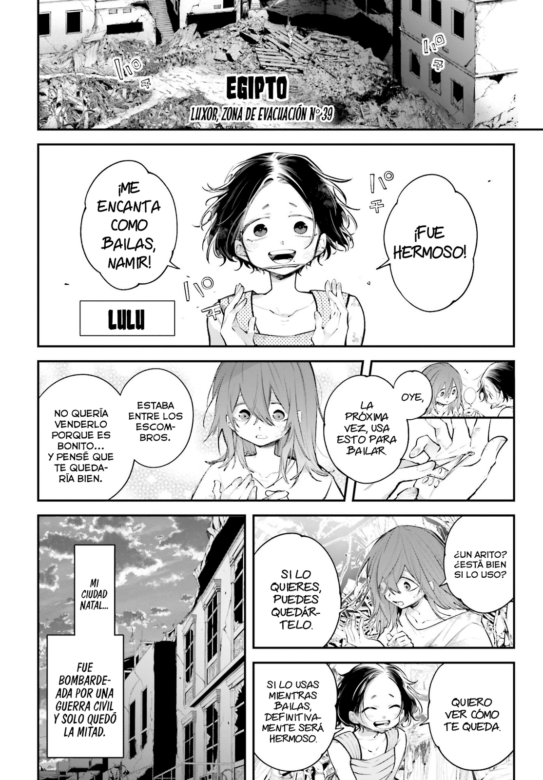 Rekkyou Sensen Capitulo 17: La luna creciente y el dios bes página 10