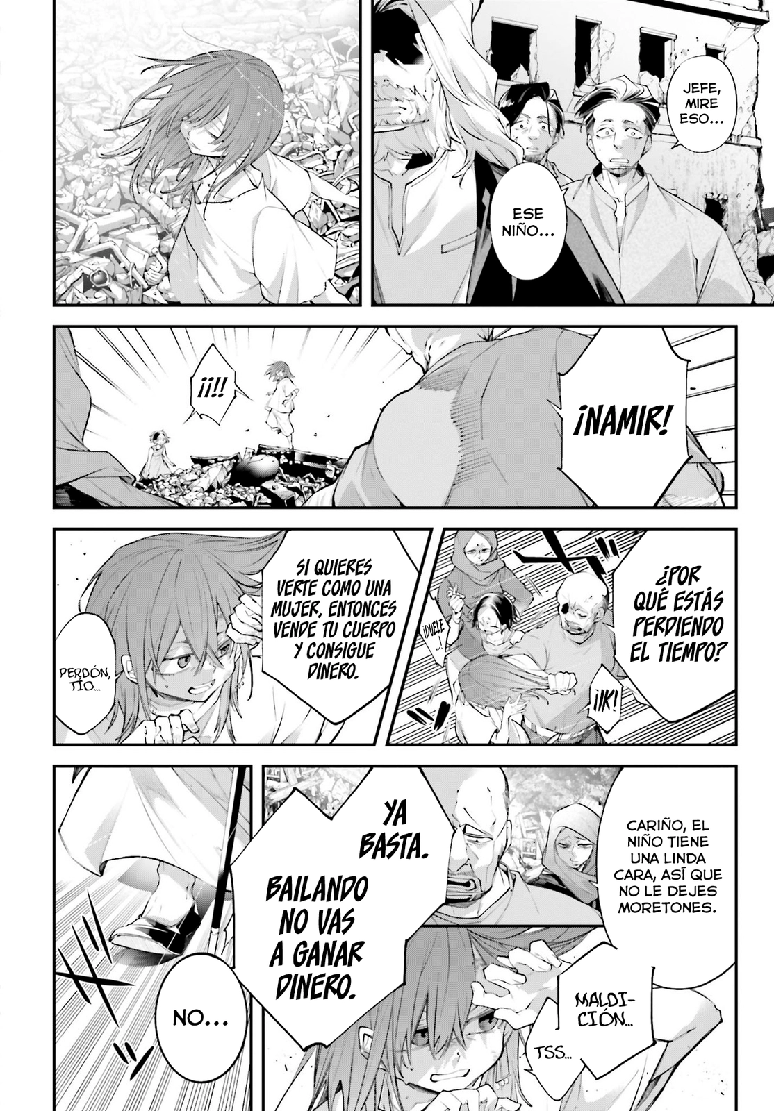 Rekkyou Sensen Capitulo 17: La luna creciente y el dios bes página 12