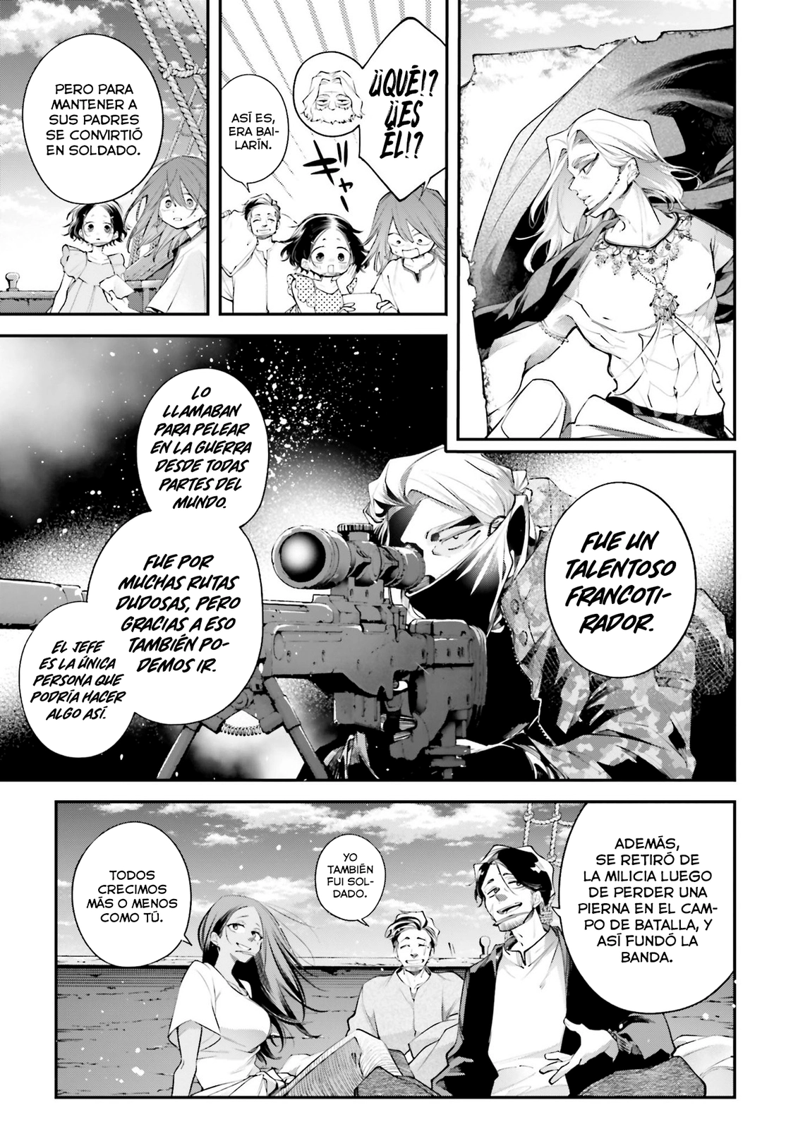 Rekkyou Sensen Capitulo 17: La luna creciente y el dios bes página 19