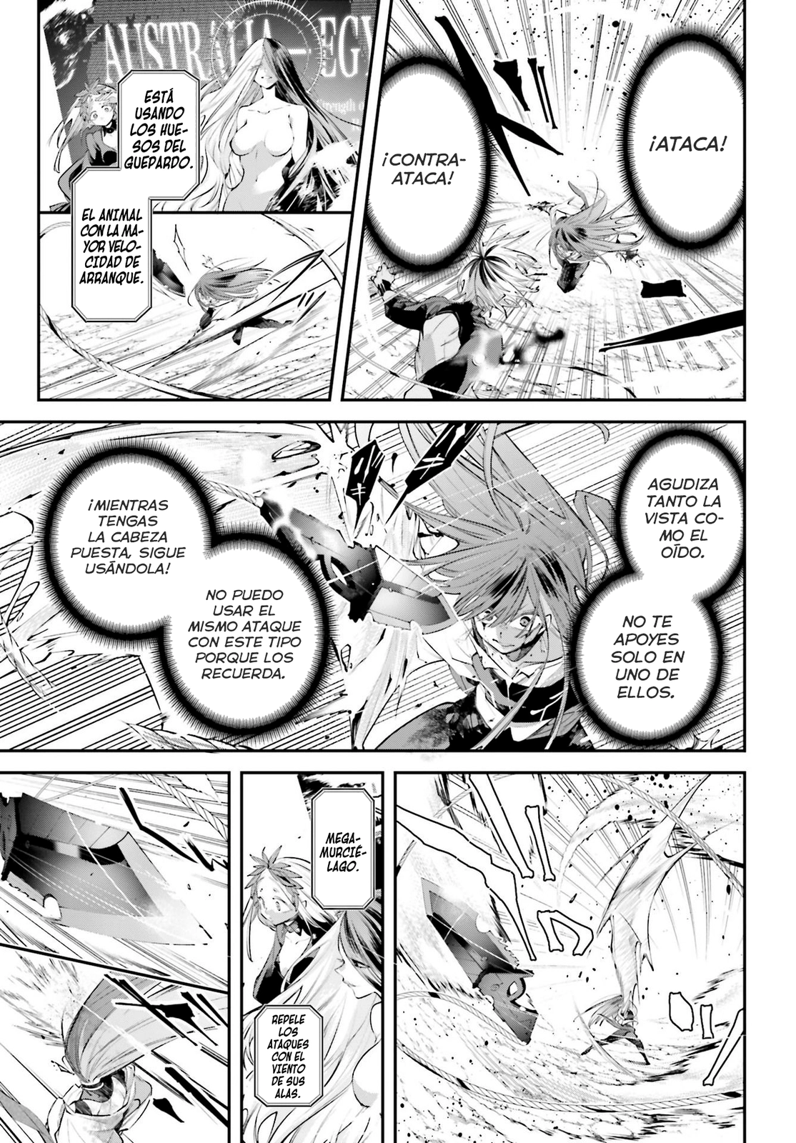 Rekkyou Sensen Capitulo 17: La luna creciente y el dios bes página 3