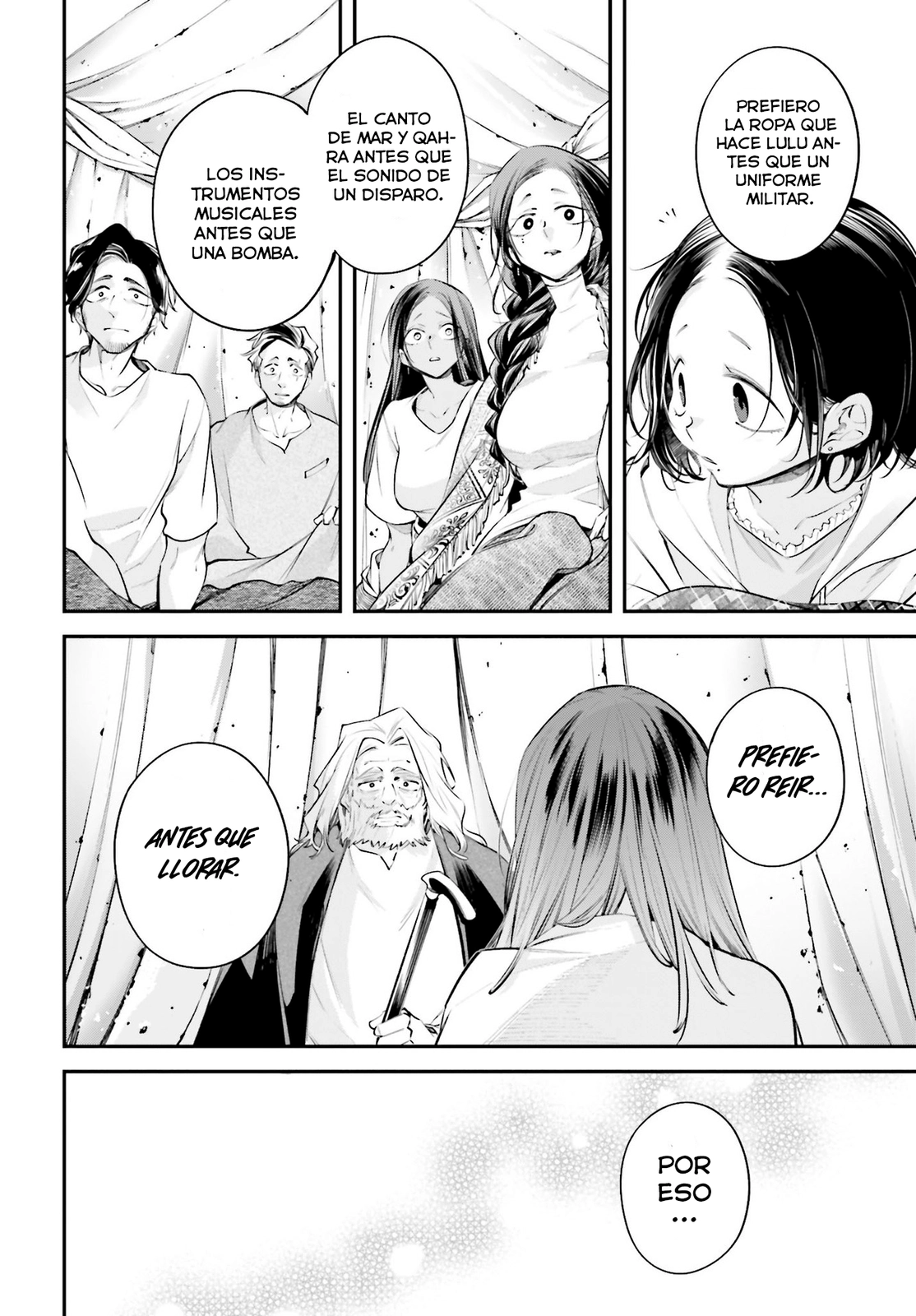 Rekkyou Sensen Capitulo 17: La luna creciente y el dios bes página 32