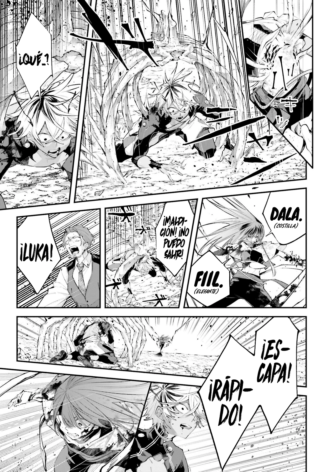 Rekkyou Sensen Capitulo 17: La luna creciente y el dios bes página 5