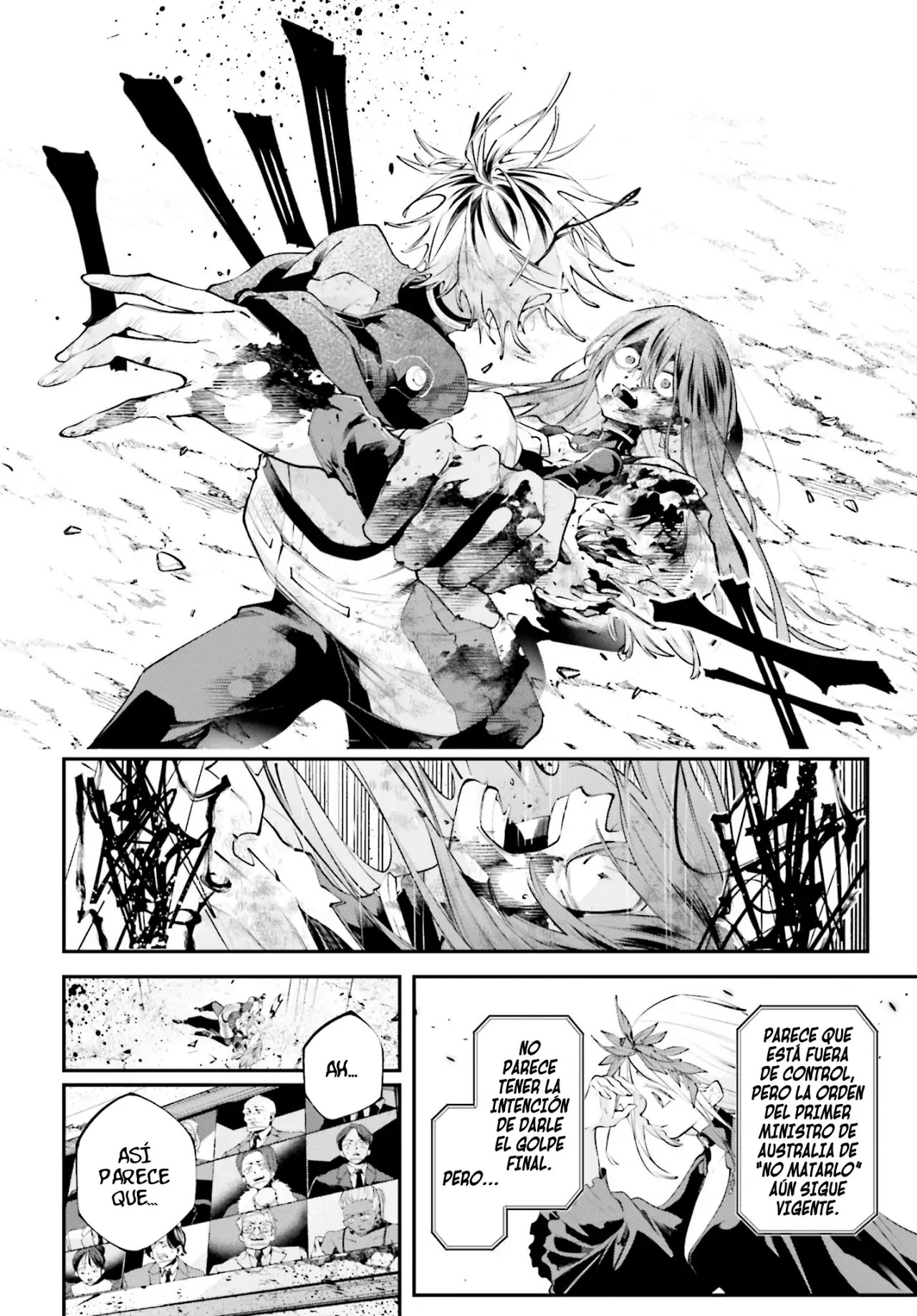 Rekkyou Sensen Capitulo 18: La luna corrompida página 32