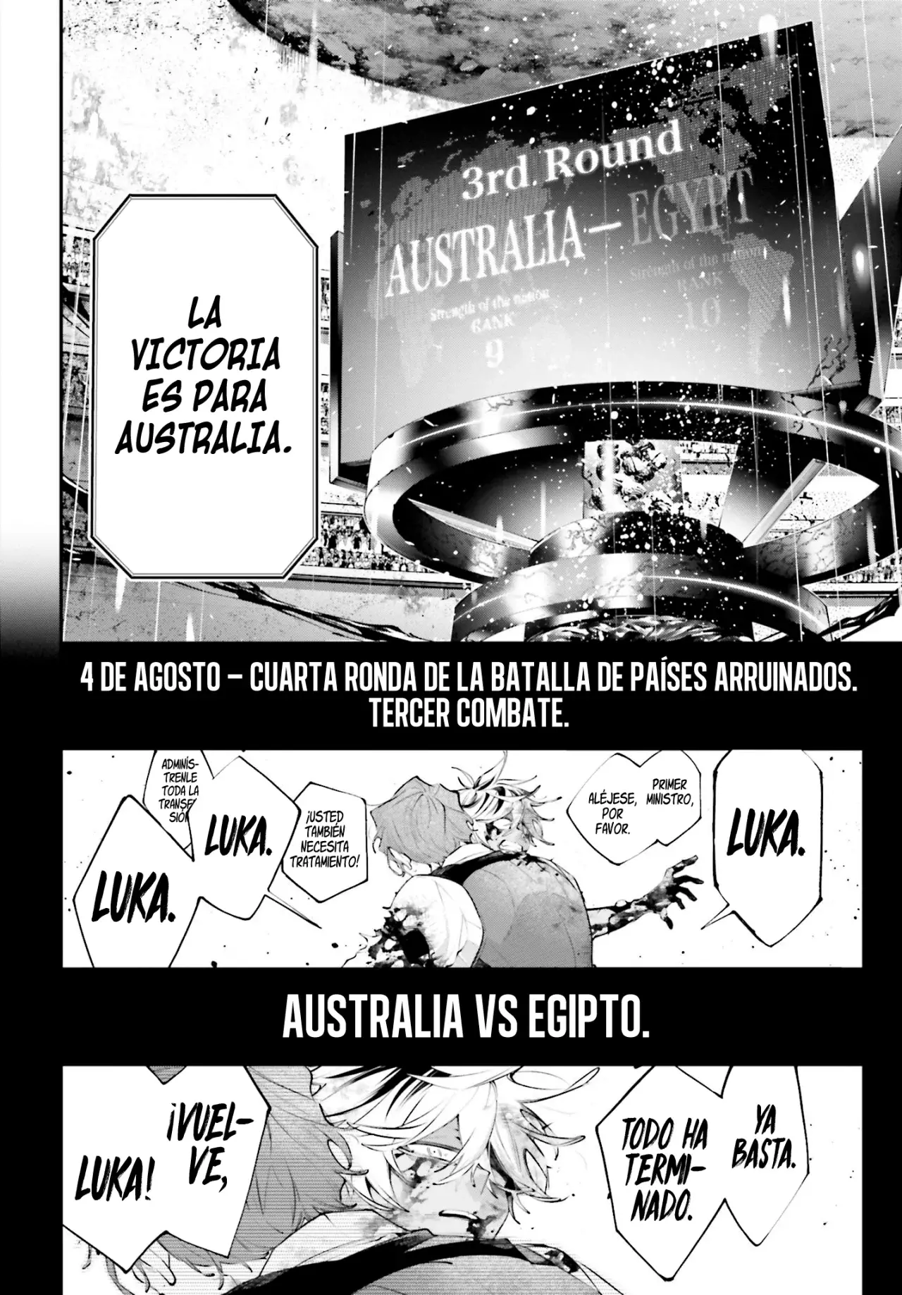 Rekkyou Sensen Capitulo 18: La luna corrompida página 43