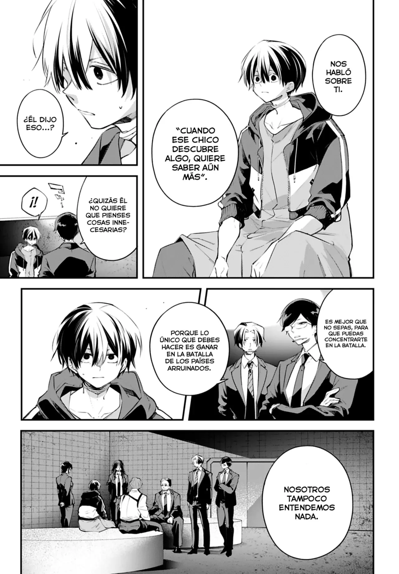 Rekkyou Sensen Capitulo 21: La santa y el guardián página 11