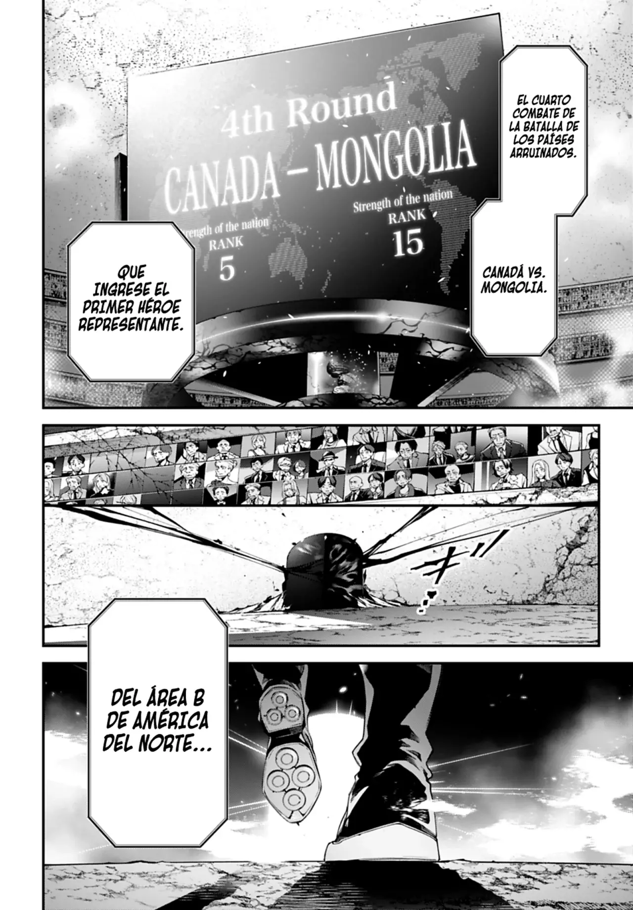 Rekkyou Sensen Capitulo 21: La santa y el guardián página 14
