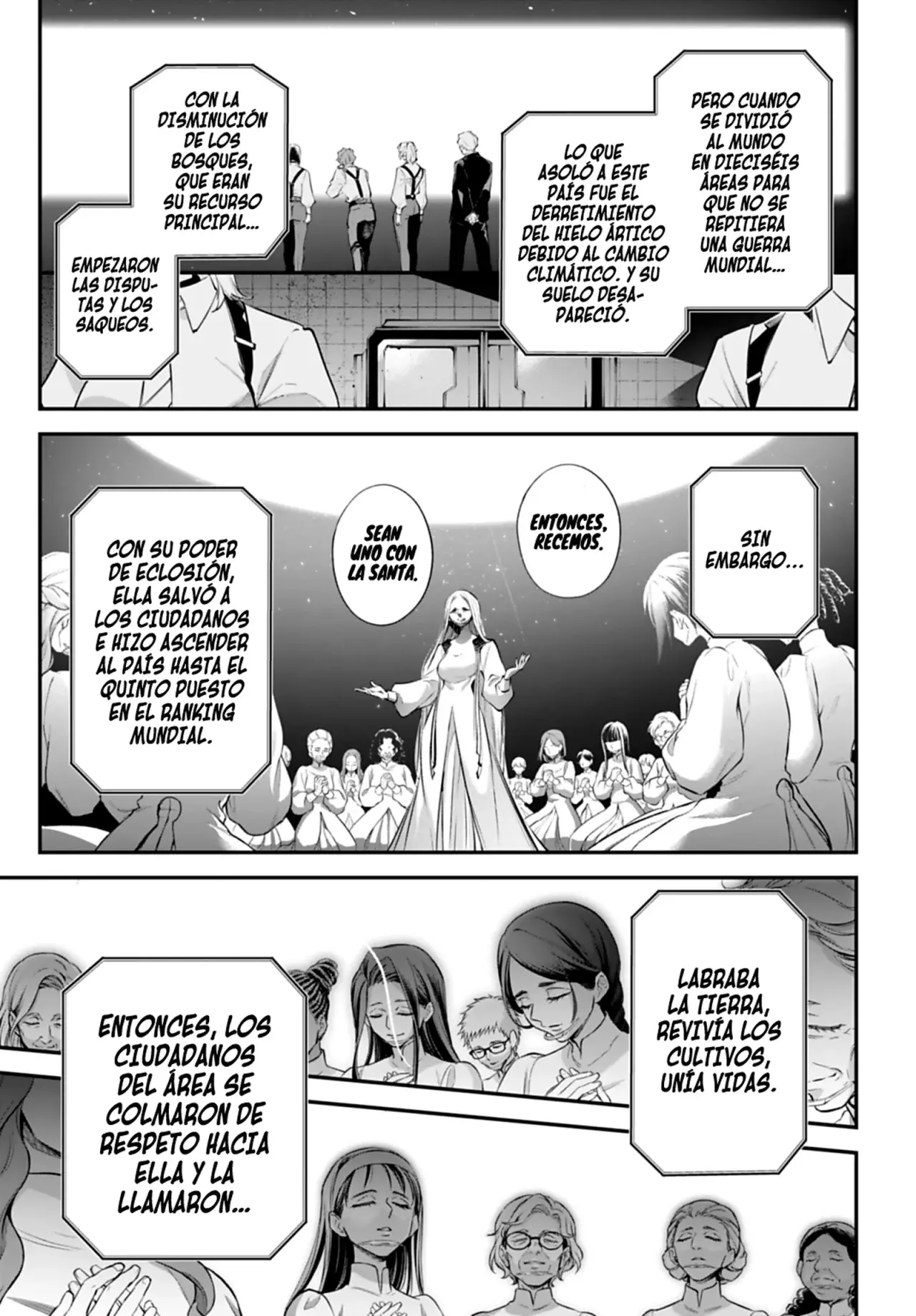 Rekkyou Sensen Capitulo 21: La santa y el guardián página 17