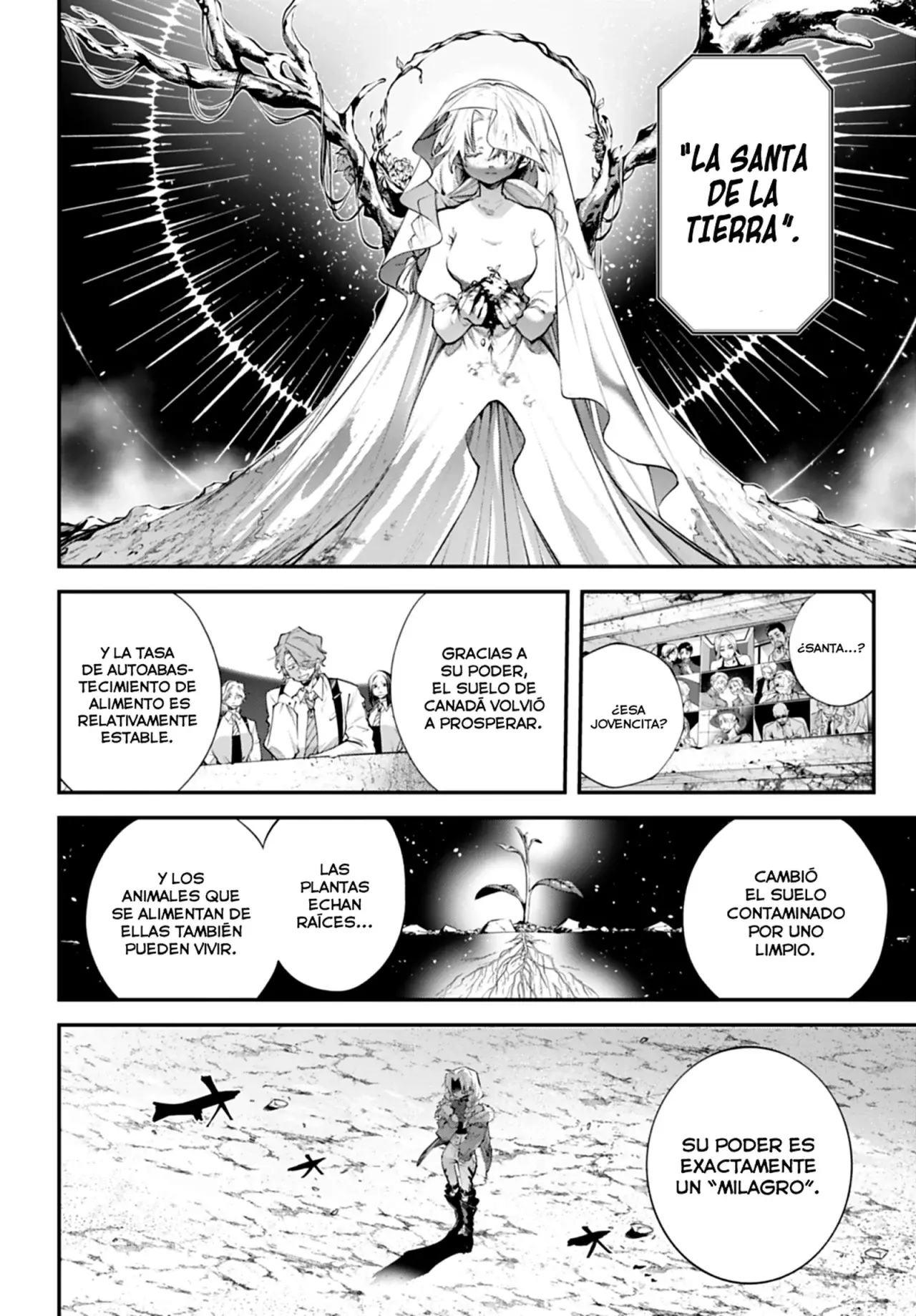 Rekkyou Sensen Capitulo 21: La santa y el guardián página 18