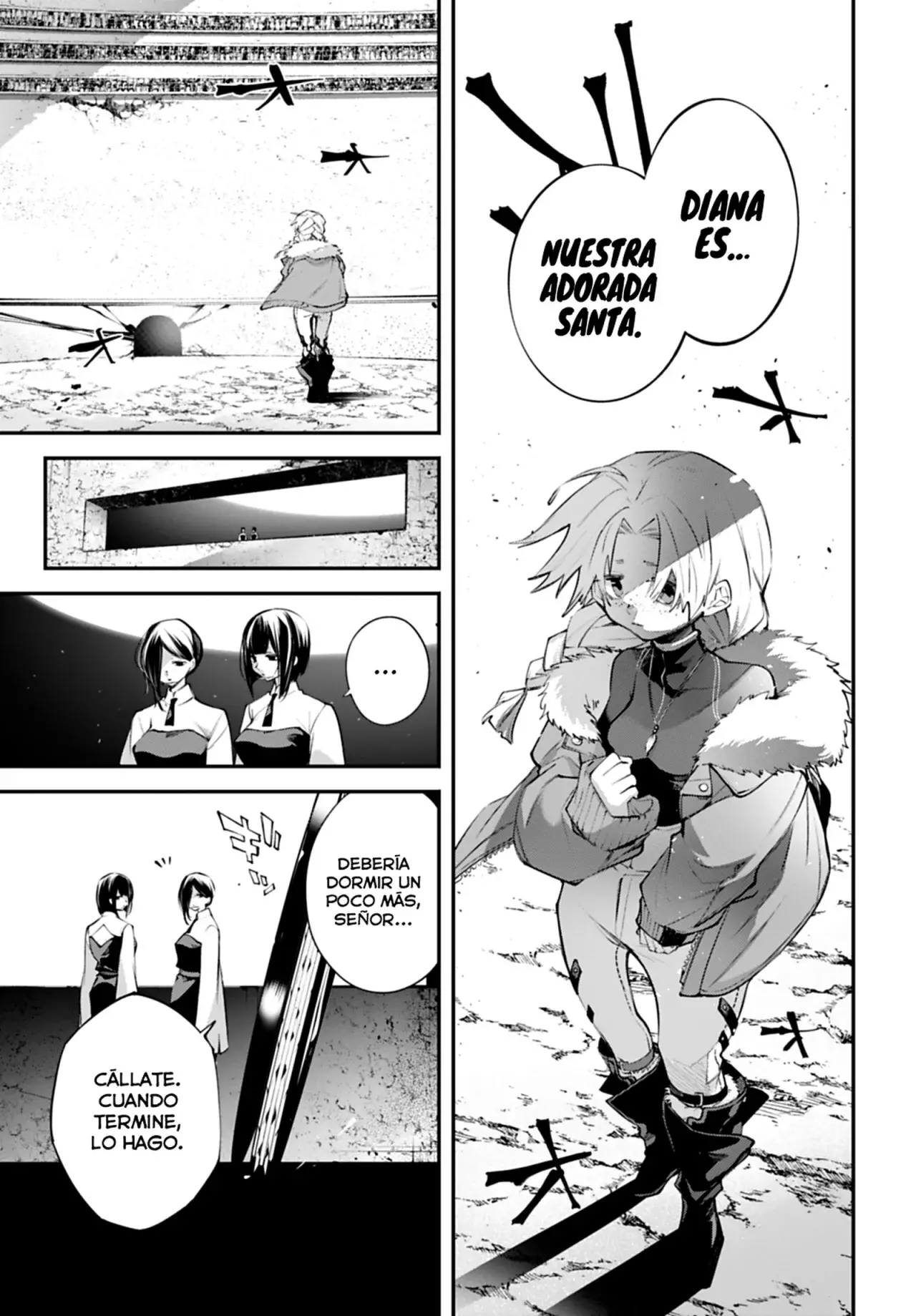 Rekkyou Sensen Capitulo 21: La santa y el guardián página 19