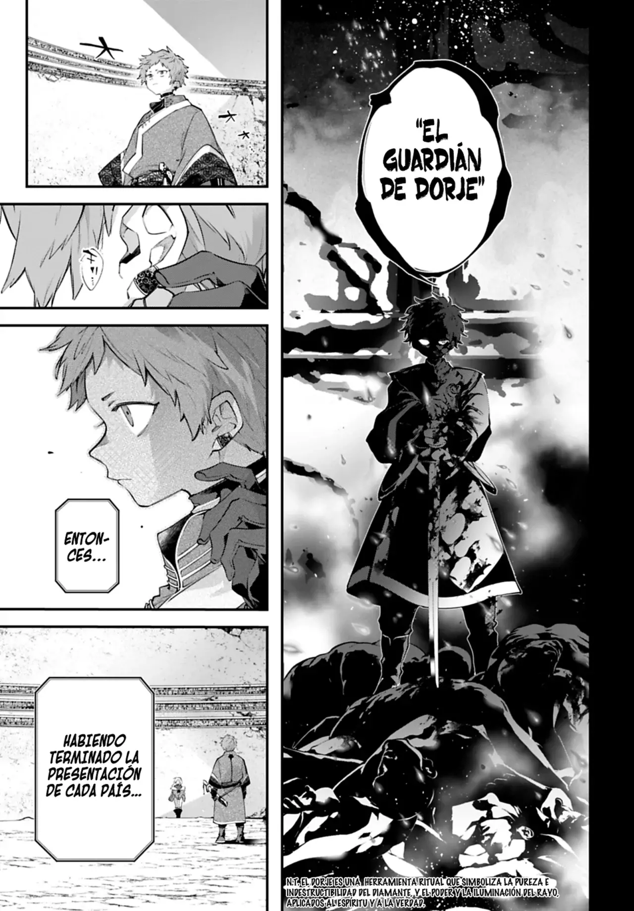Rekkyou Sensen Capitulo 21: La santa y el guardián página 27