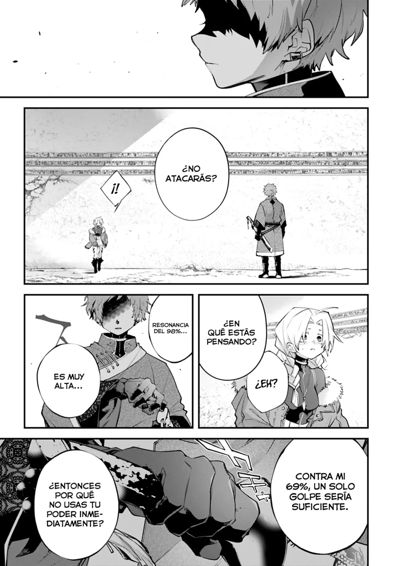 Rekkyou Sensen Capitulo 21: La santa y el guardián página 31