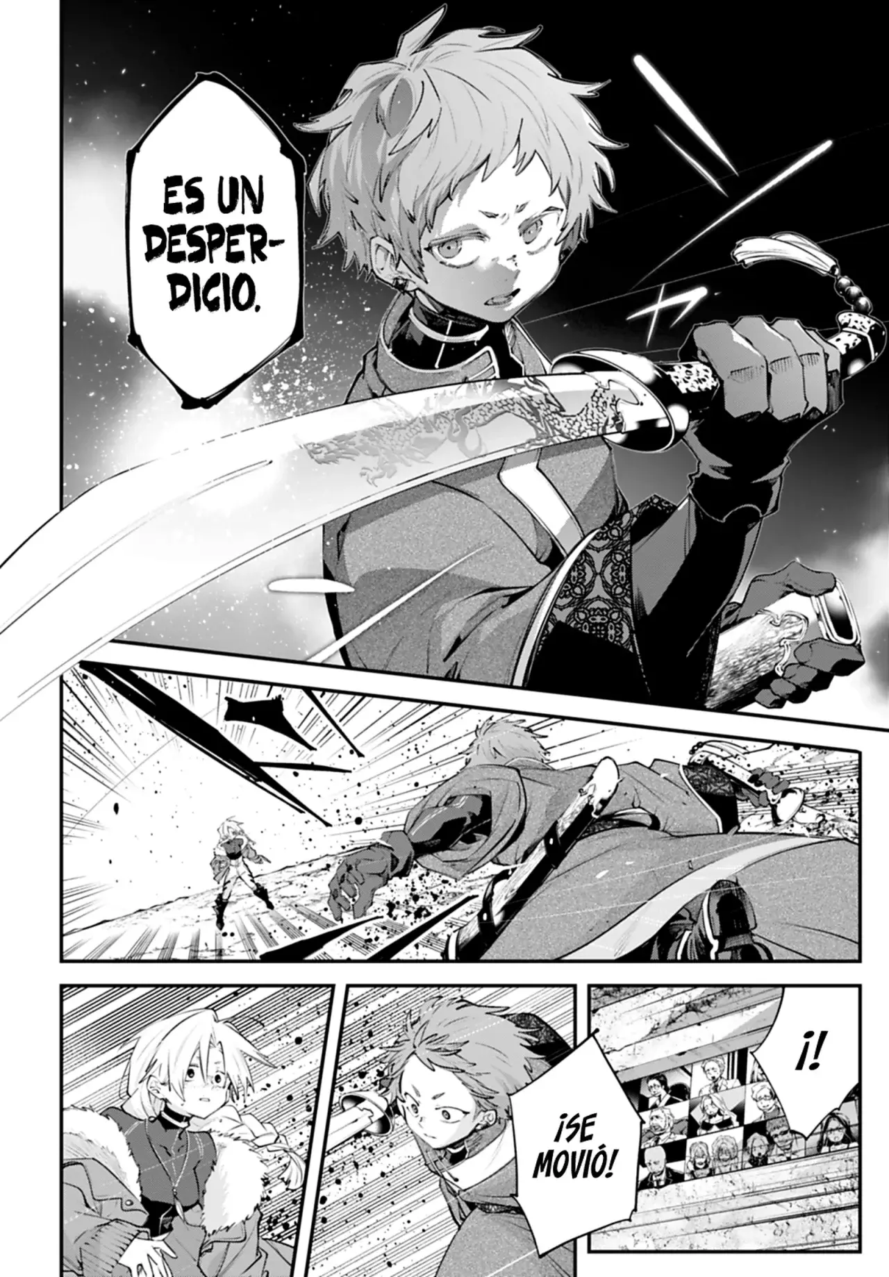 Rekkyou Sensen Capitulo 21: La santa y el guardián página 32