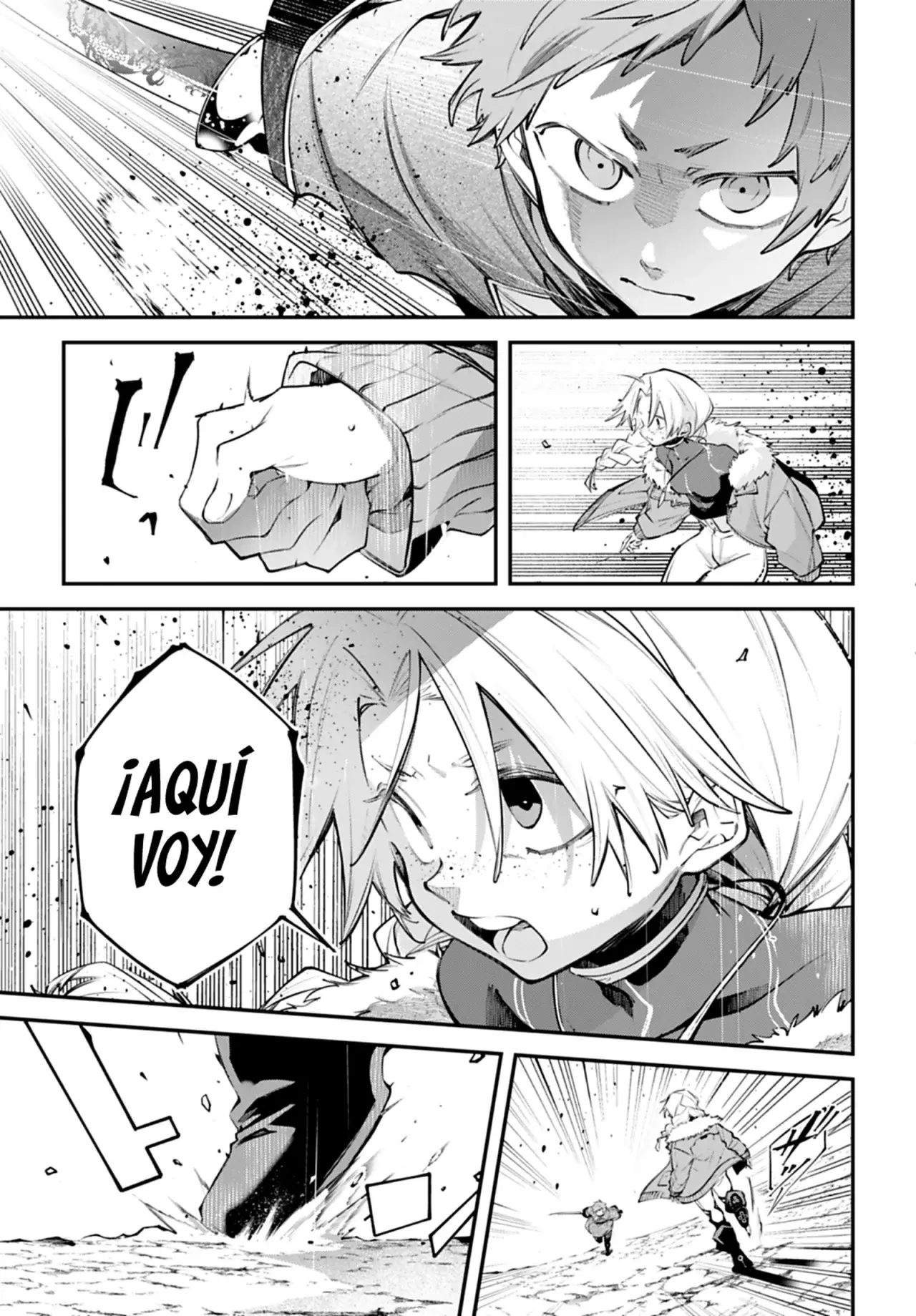 Rekkyou Sensen Capitulo 21: La santa y el guardián página 33
