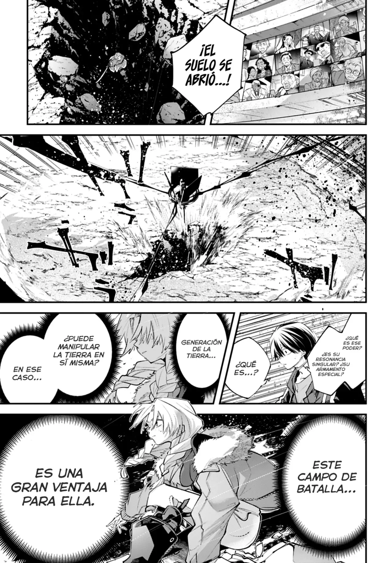 Rekkyou Sensen Capitulo 21: La santa y el guardián página 35