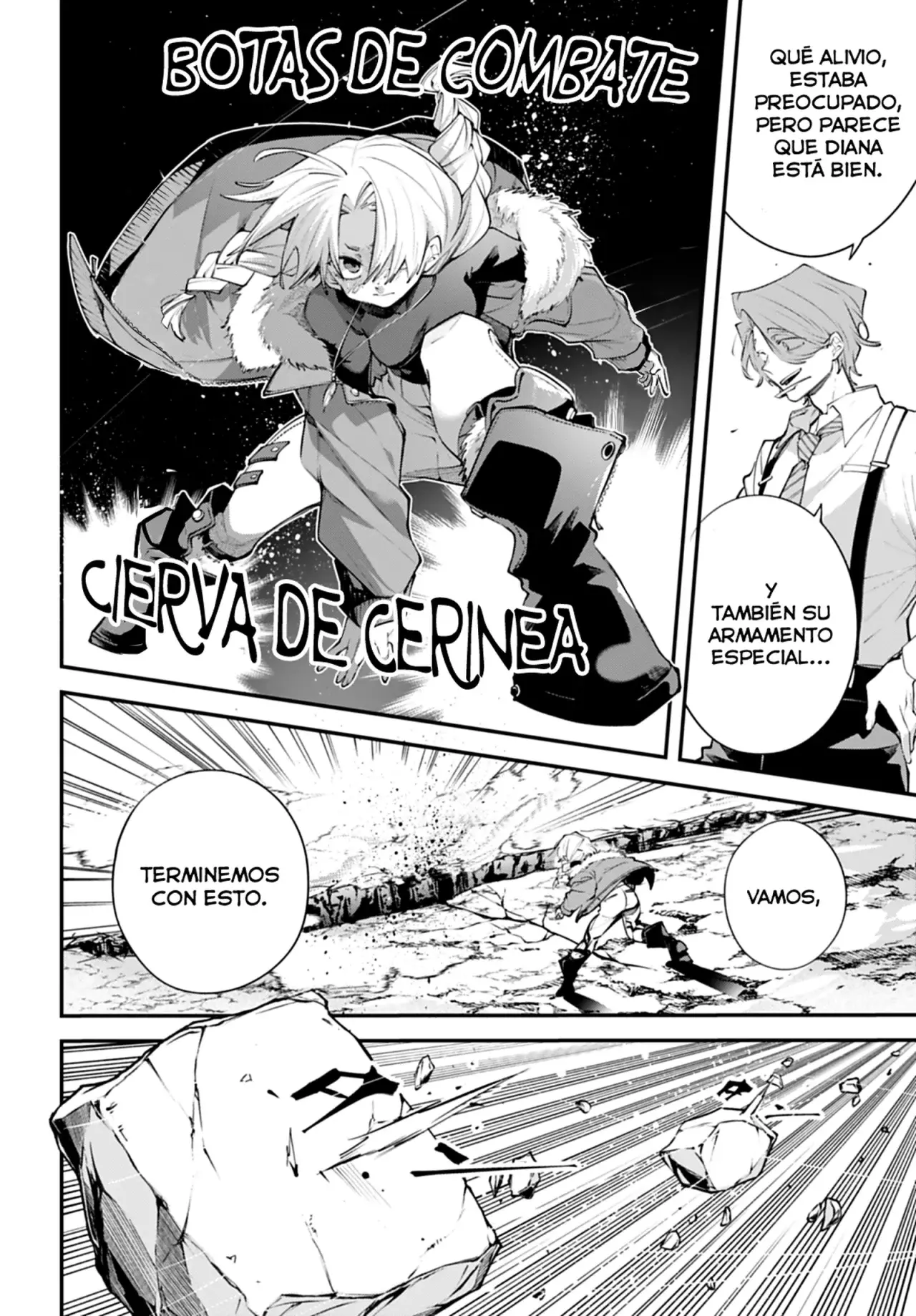Rekkyou Sensen Capitulo 21: La santa y el guardián página 36