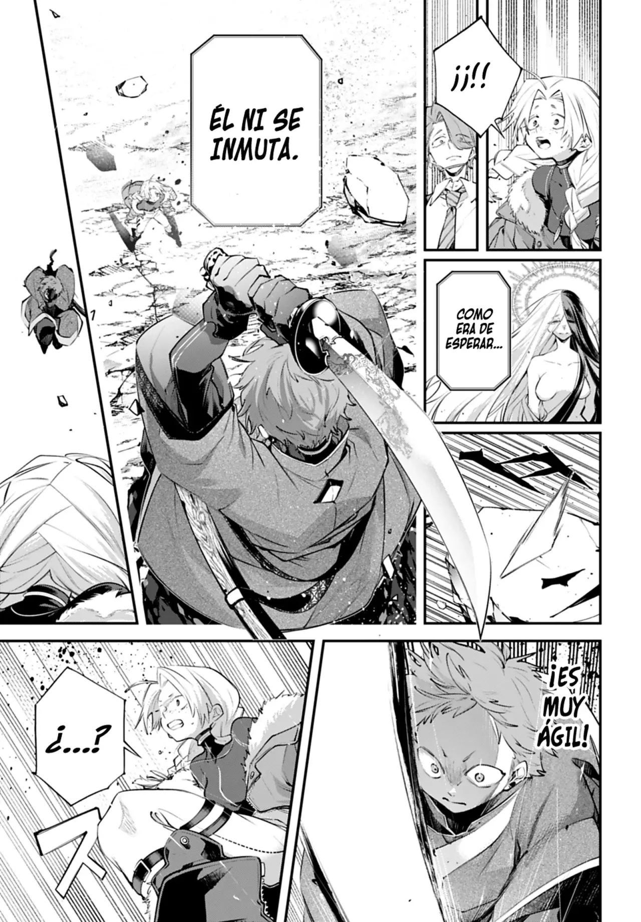 Rekkyou Sensen Capitulo 21: La santa y el guardián página 37
