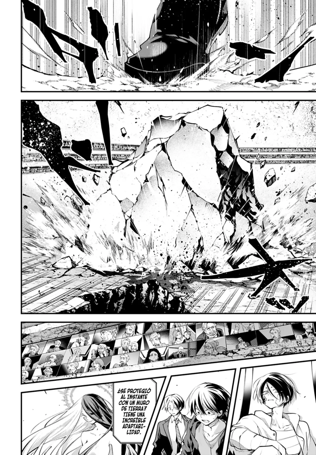 Rekkyou Sensen Capitulo 21: La santa y el guardián página 38