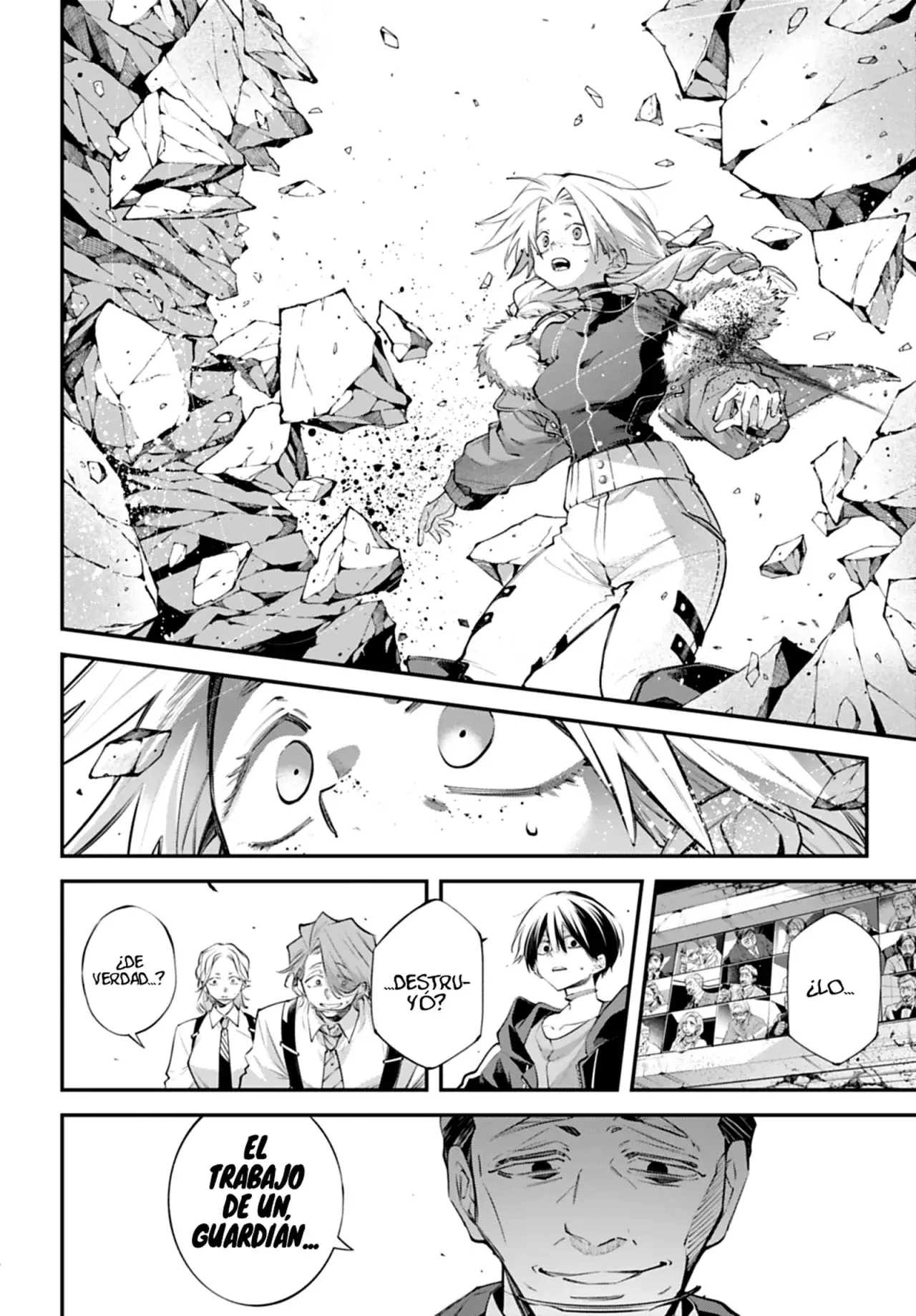 Rekkyou Sensen Capitulo 21: La santa y el guardián página 40