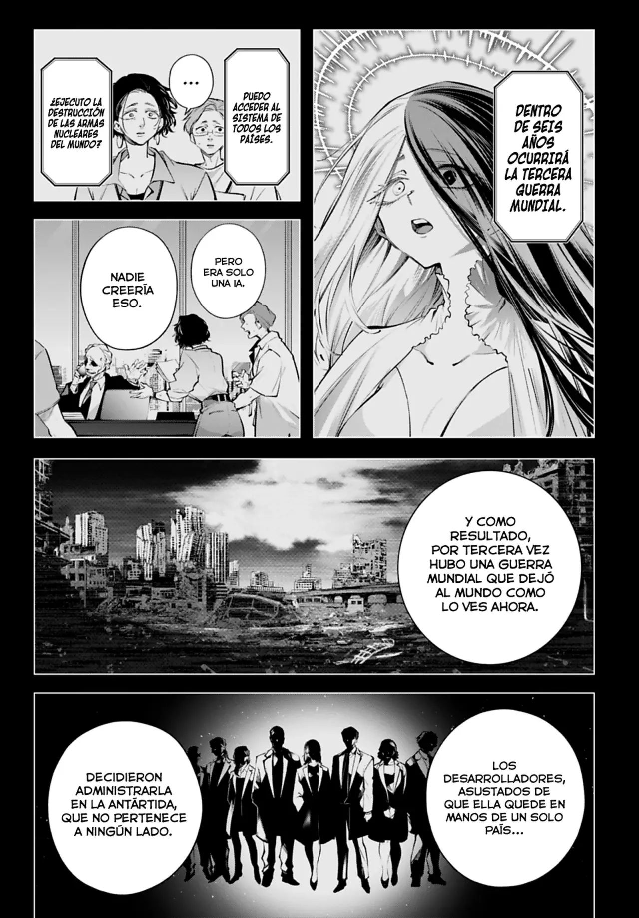 Rekkyou Sensen Capitulo 21: La santa y el guardián página 7