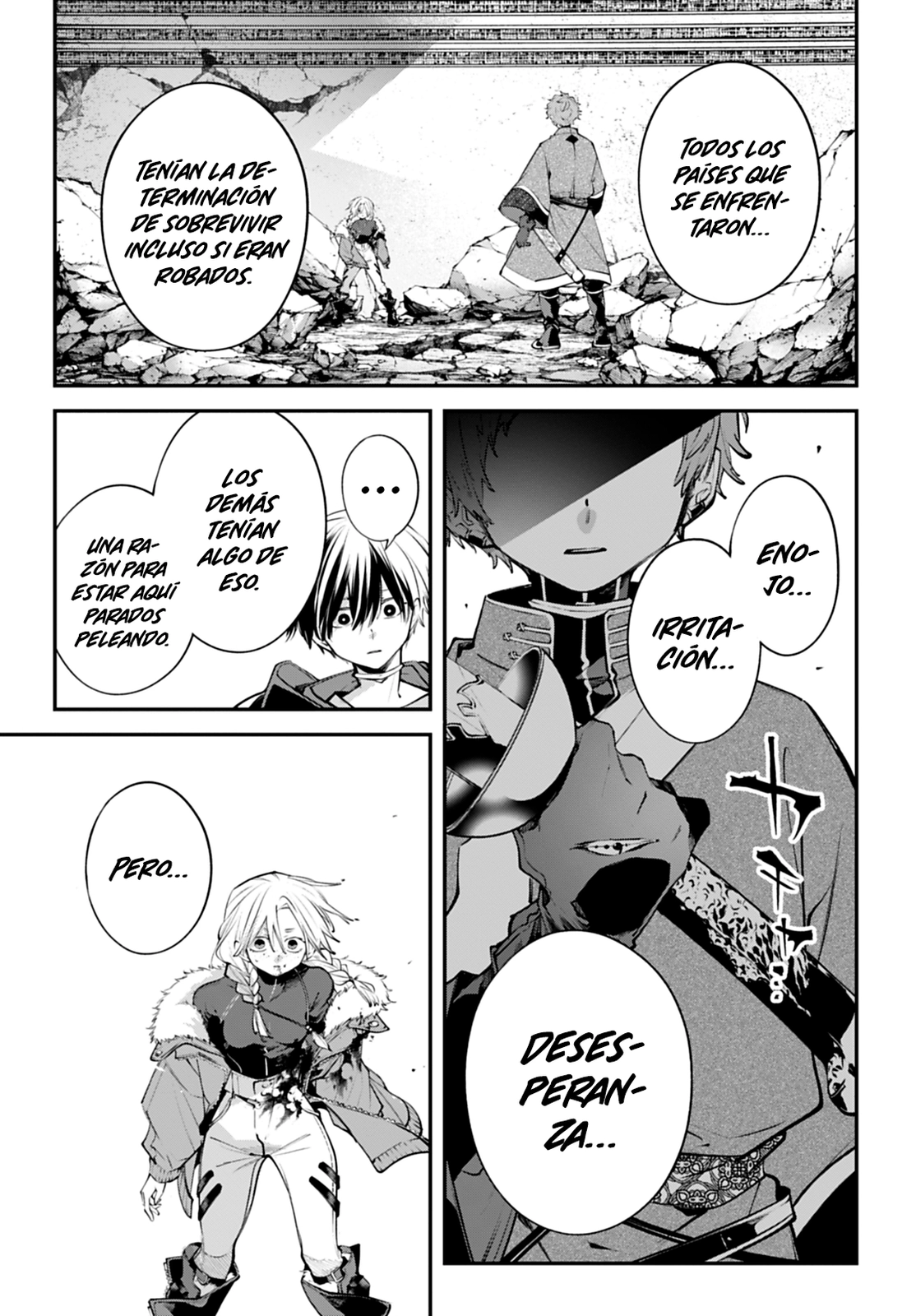Rekkyou Sensen Capitulo 22 página 30